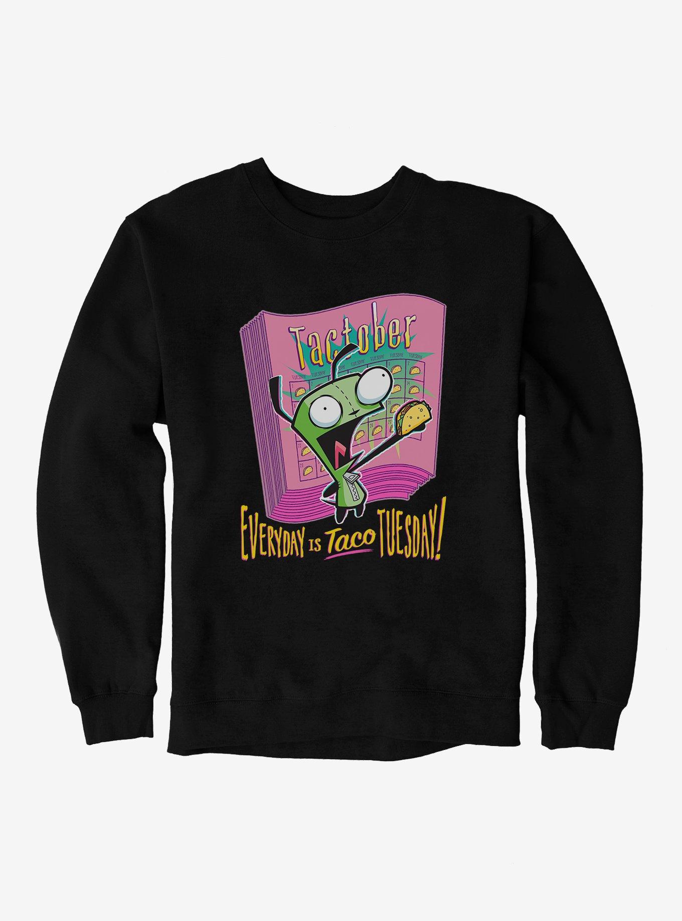 Invader Zim Unique Taco Tuesday Sweatshirt, , hi-res