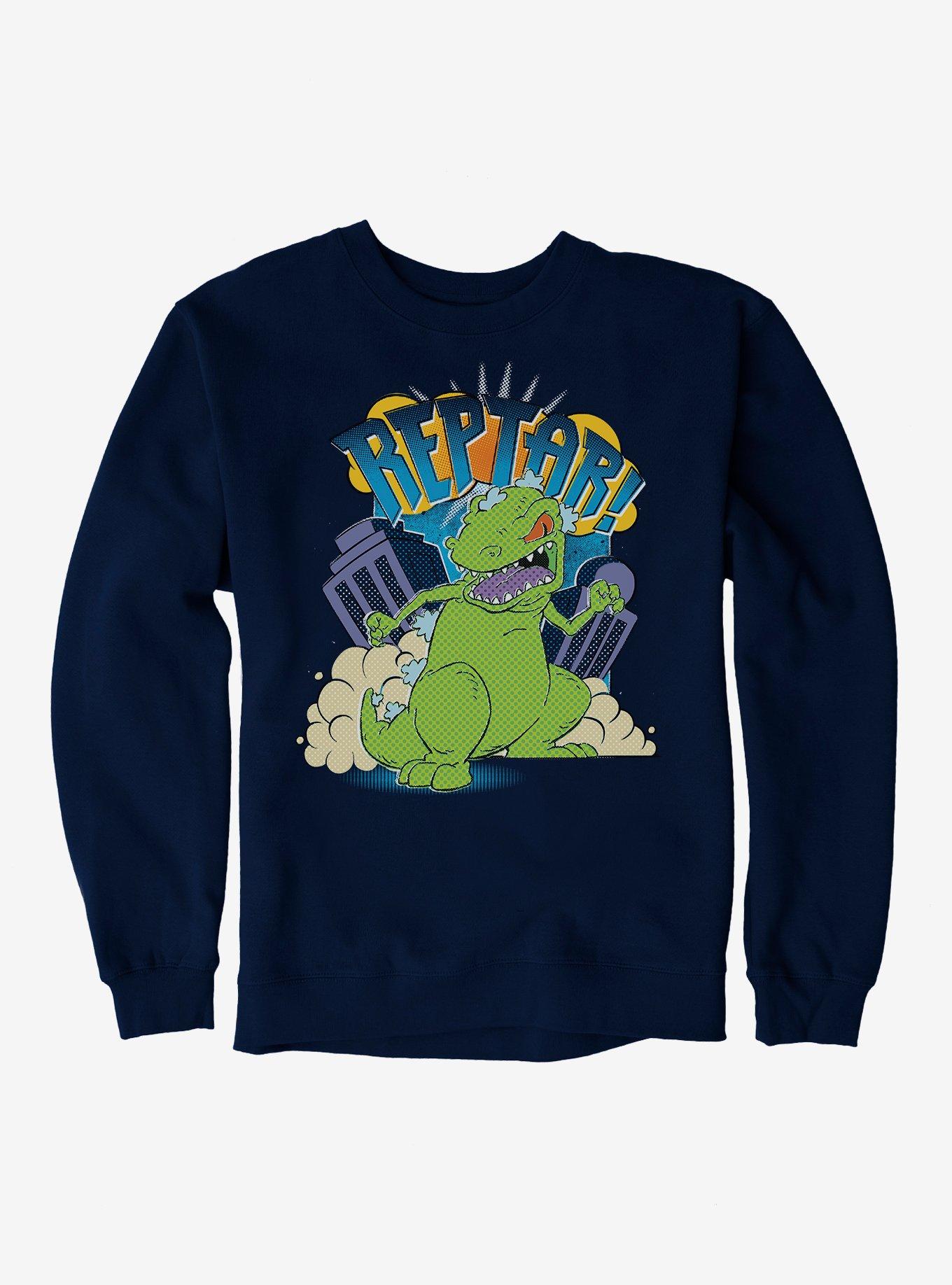Rugrats Reptar In The City Sweatshirt