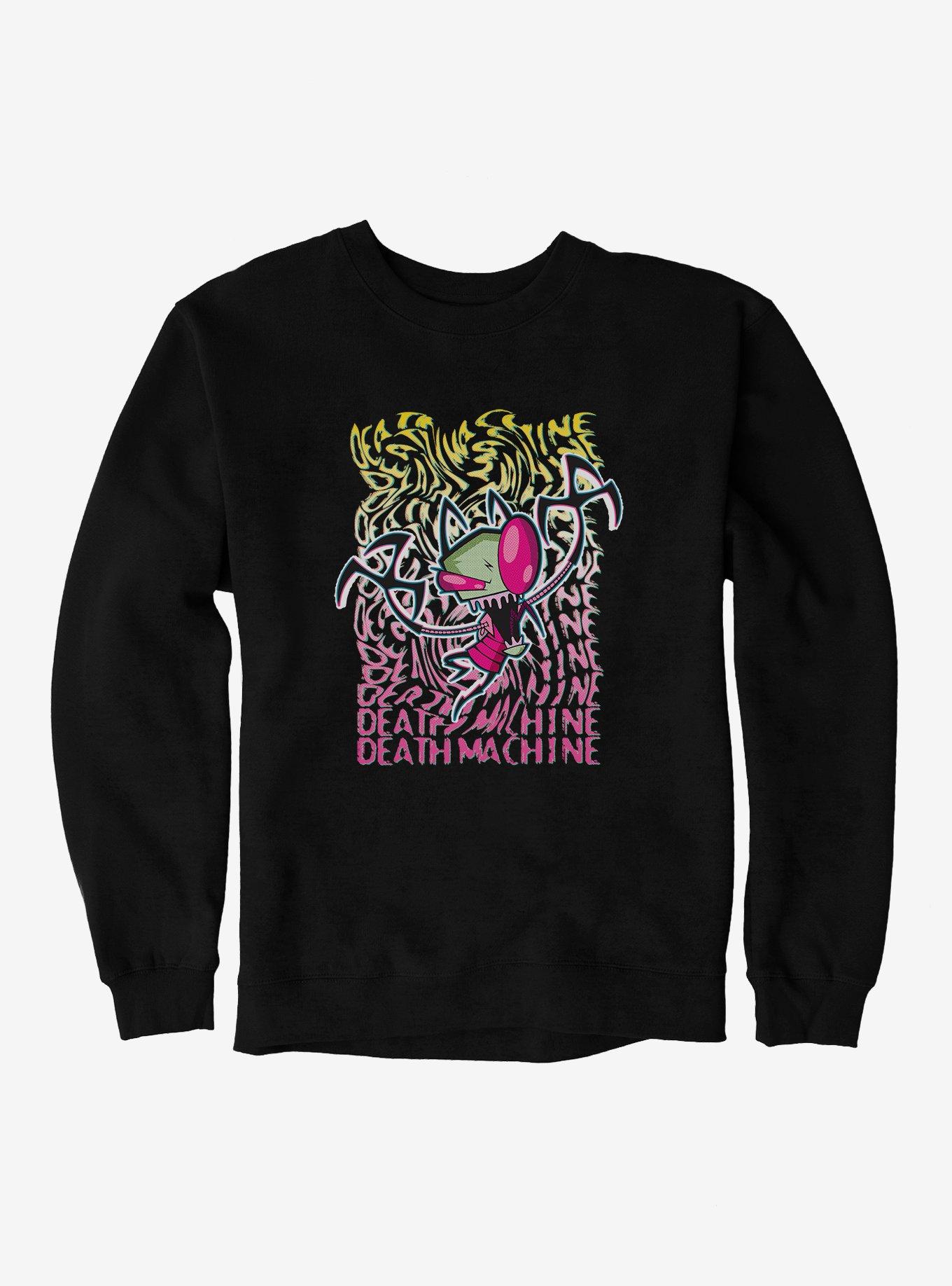 Invader Zim Unique Death Machine Sweatshirt, BLACK, hi-res