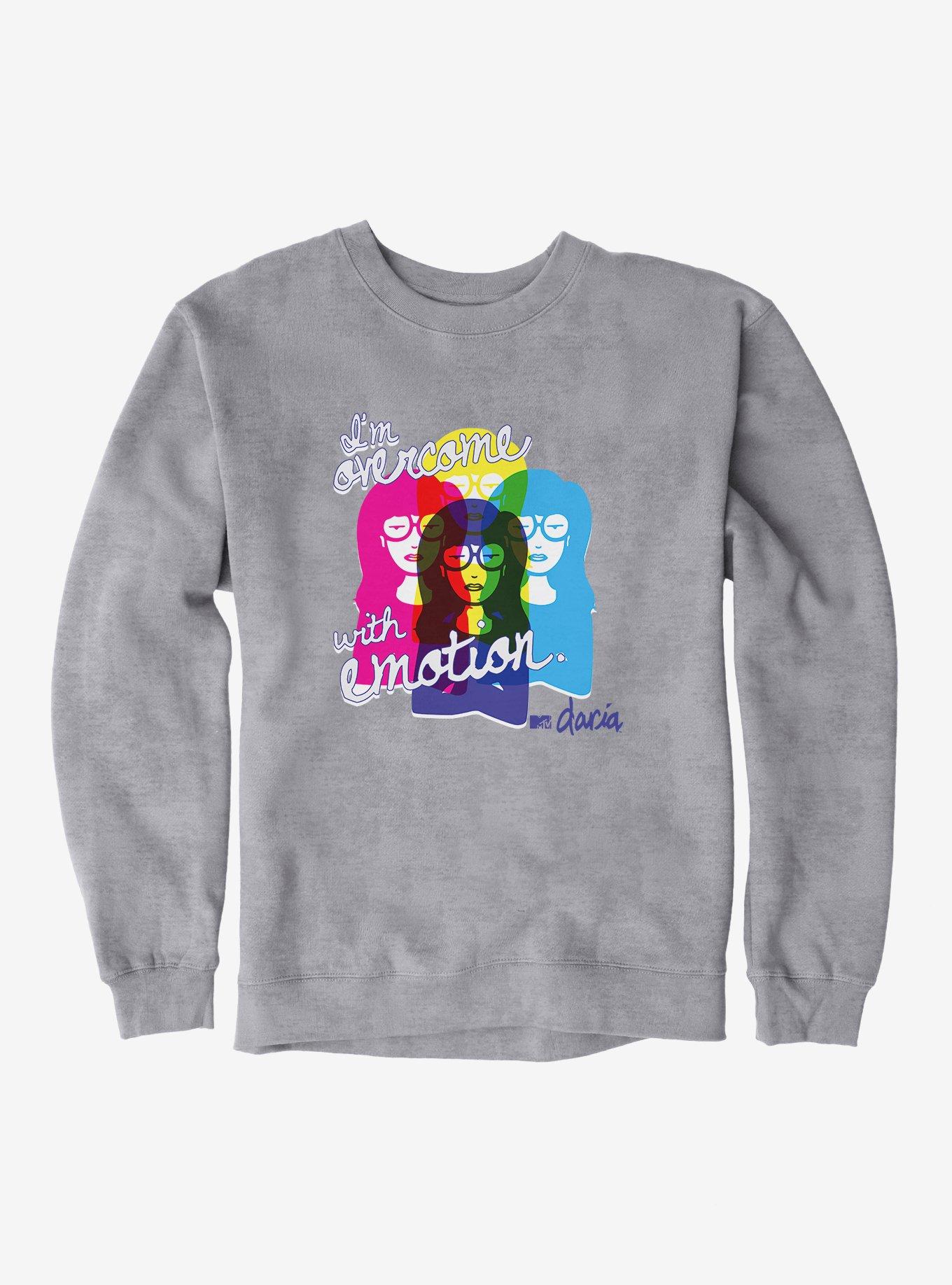 Daria Overcome With Emotion Sweatshirt, SPORT GRAY, hi-res