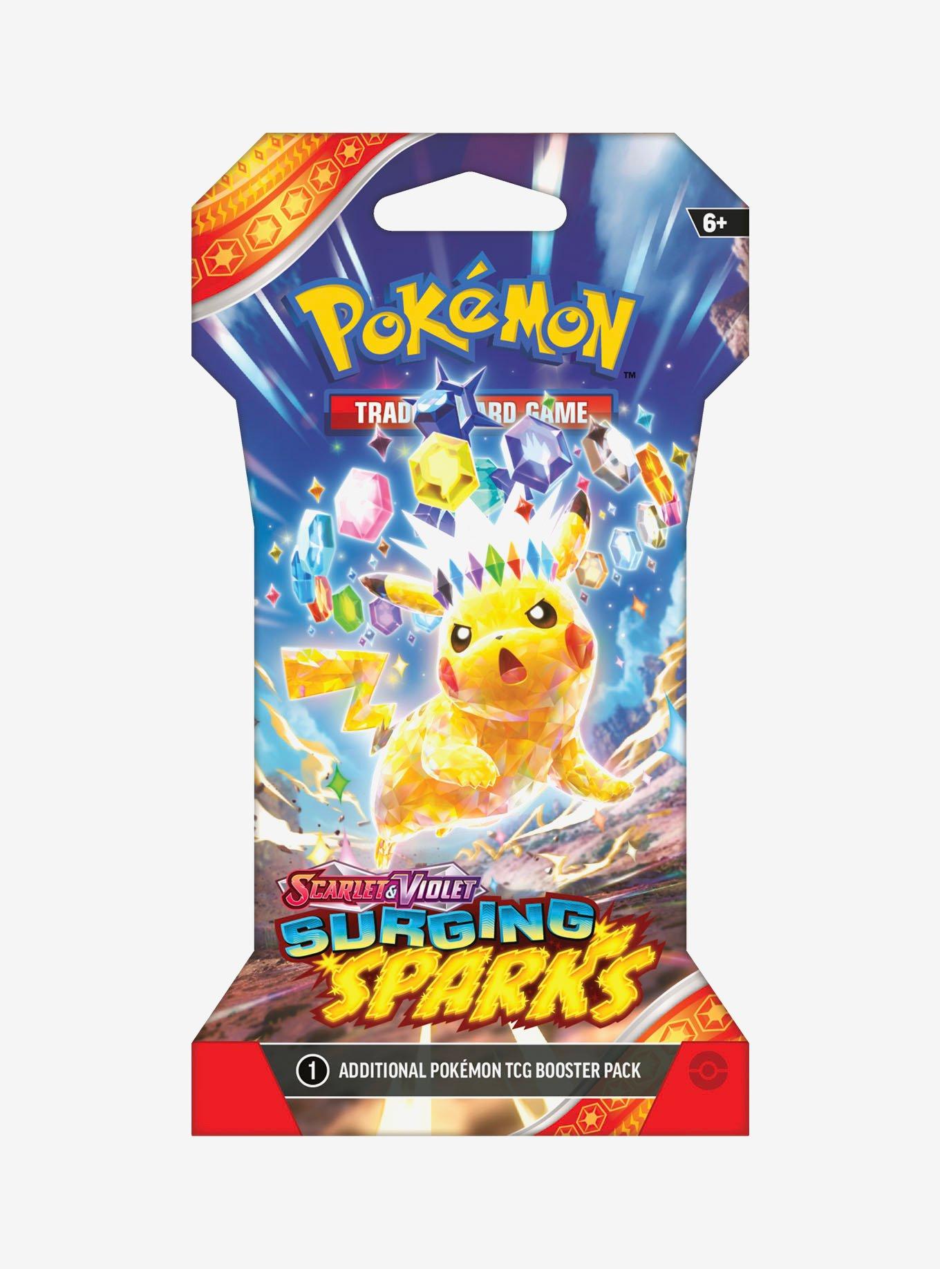 Pokemon Scarlet & Violet Surging Sparks Booster Pack, , hi-res