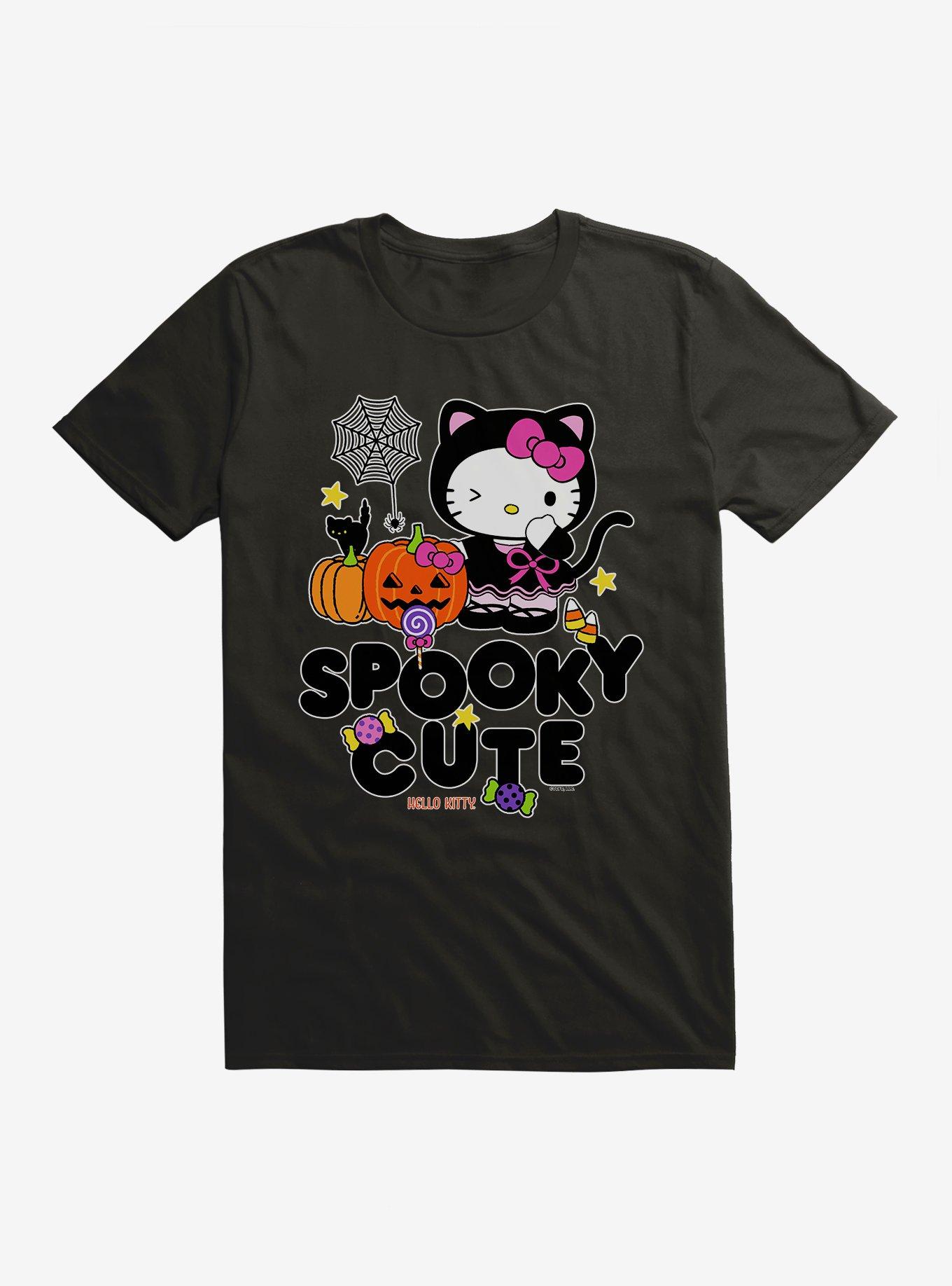 Hello Kitty Spooky Cute T-Shirt, BLACK, hi-res
