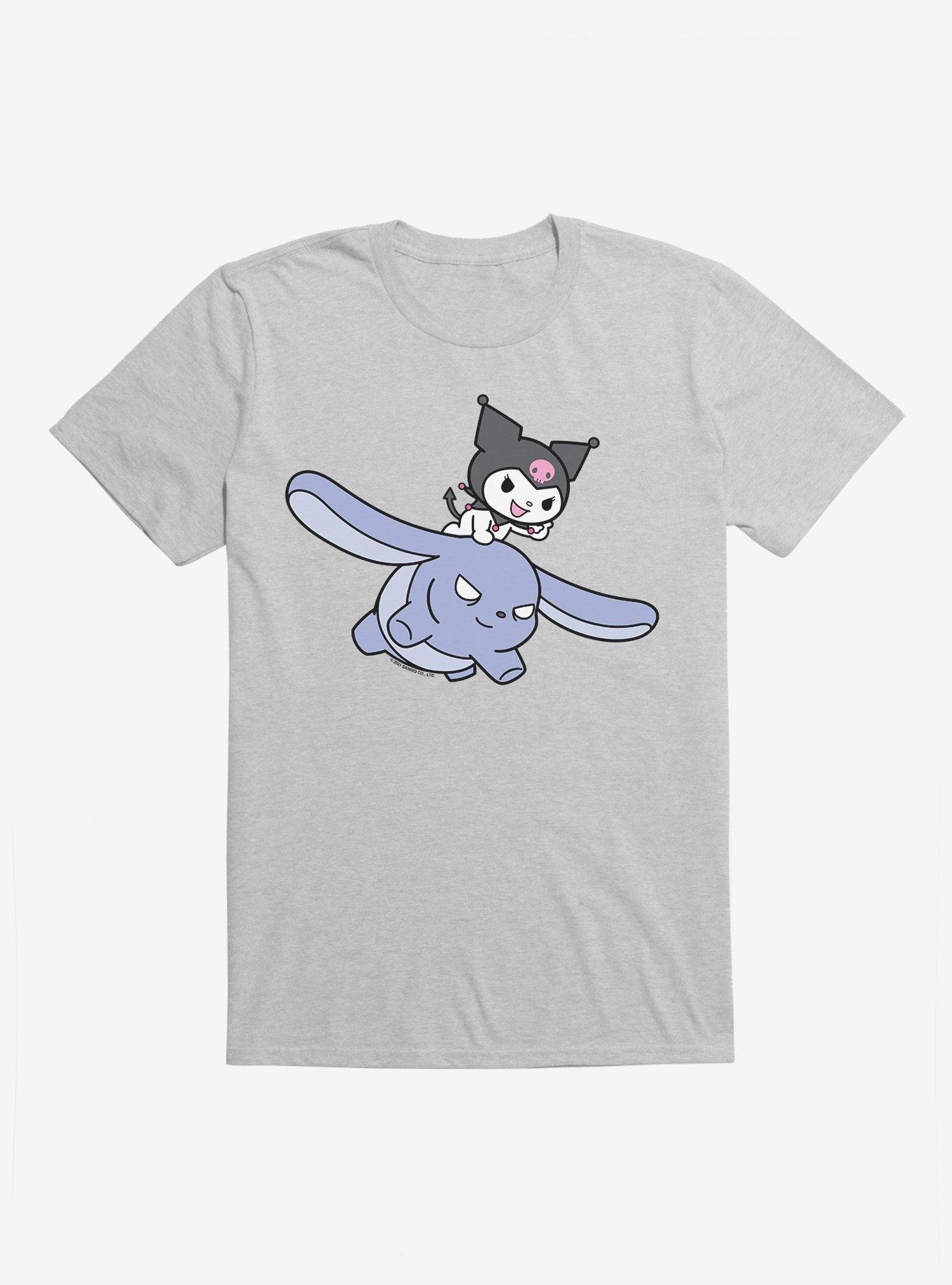 Kuromi Flying Baku T-Shirt, , hi-res