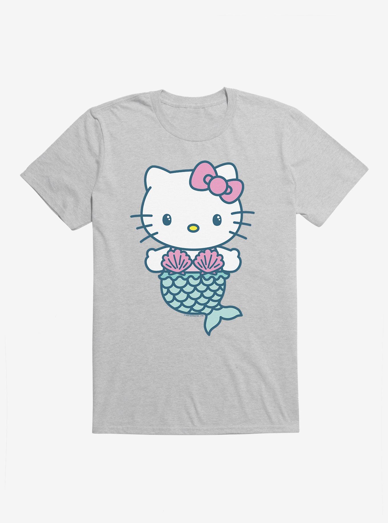 Hello Kitty Kawaii Vacation Mermaid Outfit T-Shirt