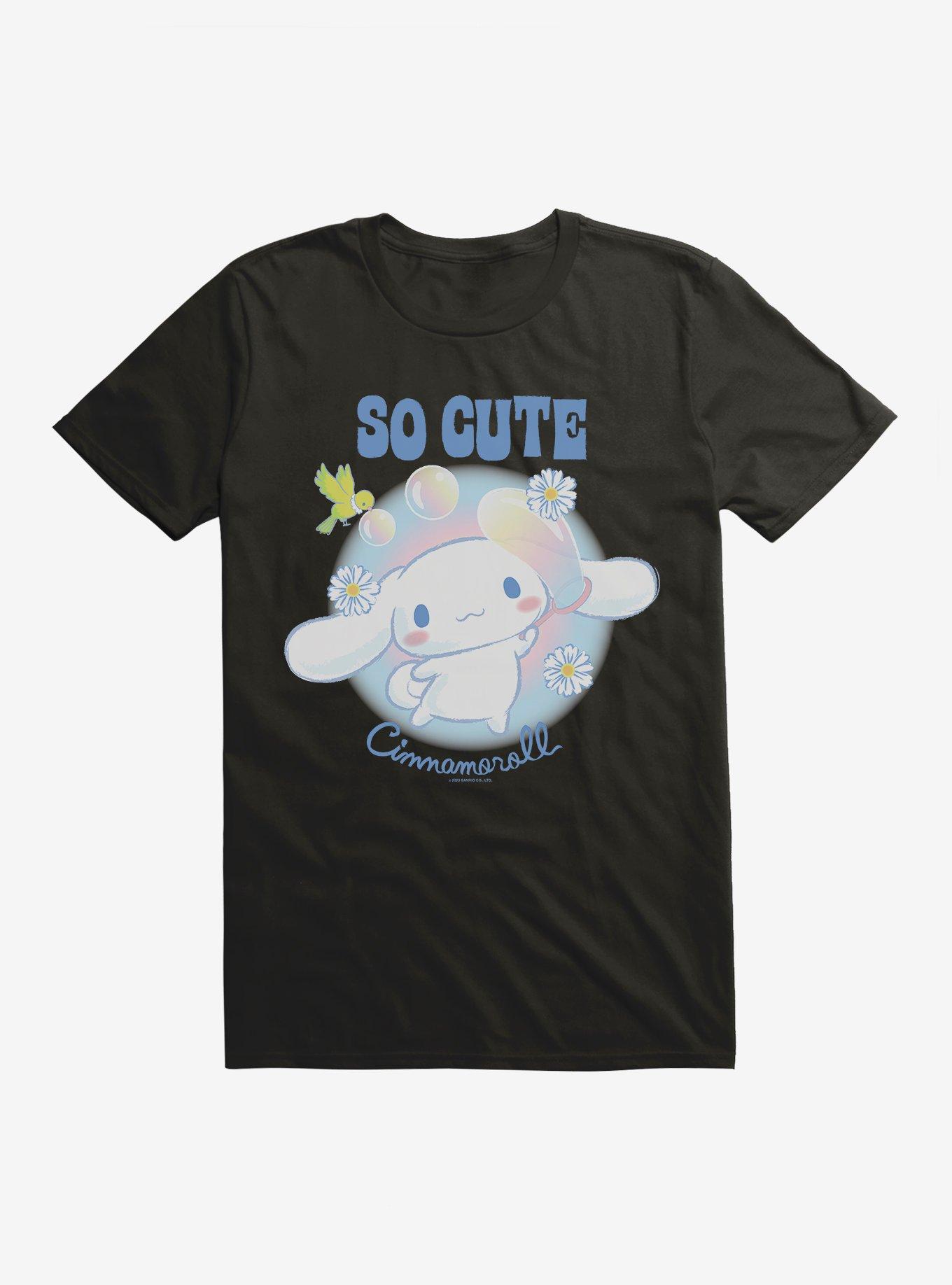 Cinnamoroll So Cute Bubbles T-Shirt, , hi-res