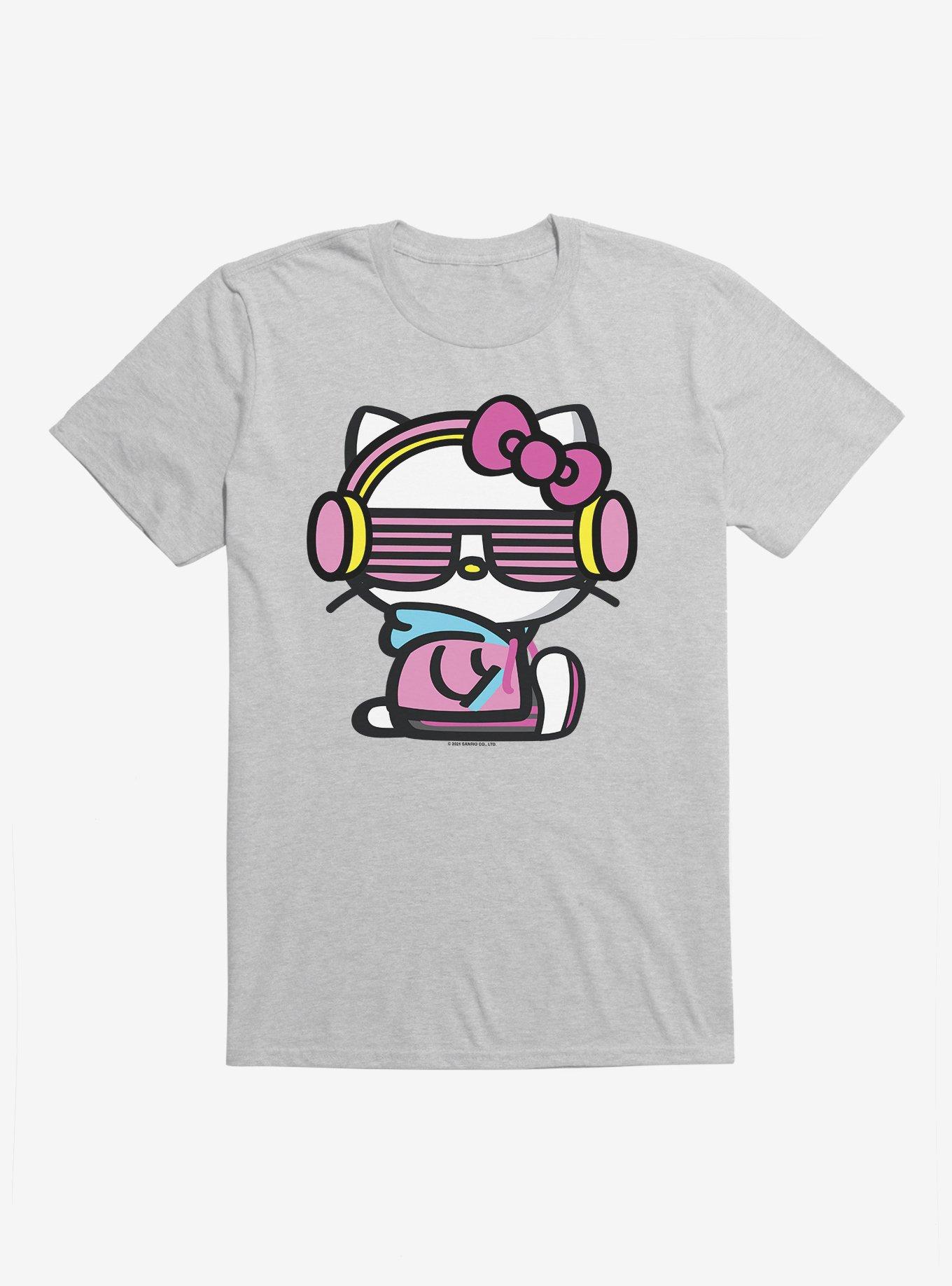 Hello Kitty Shutter Sunnies T-Shirt, SPORT GRAY, hi-res