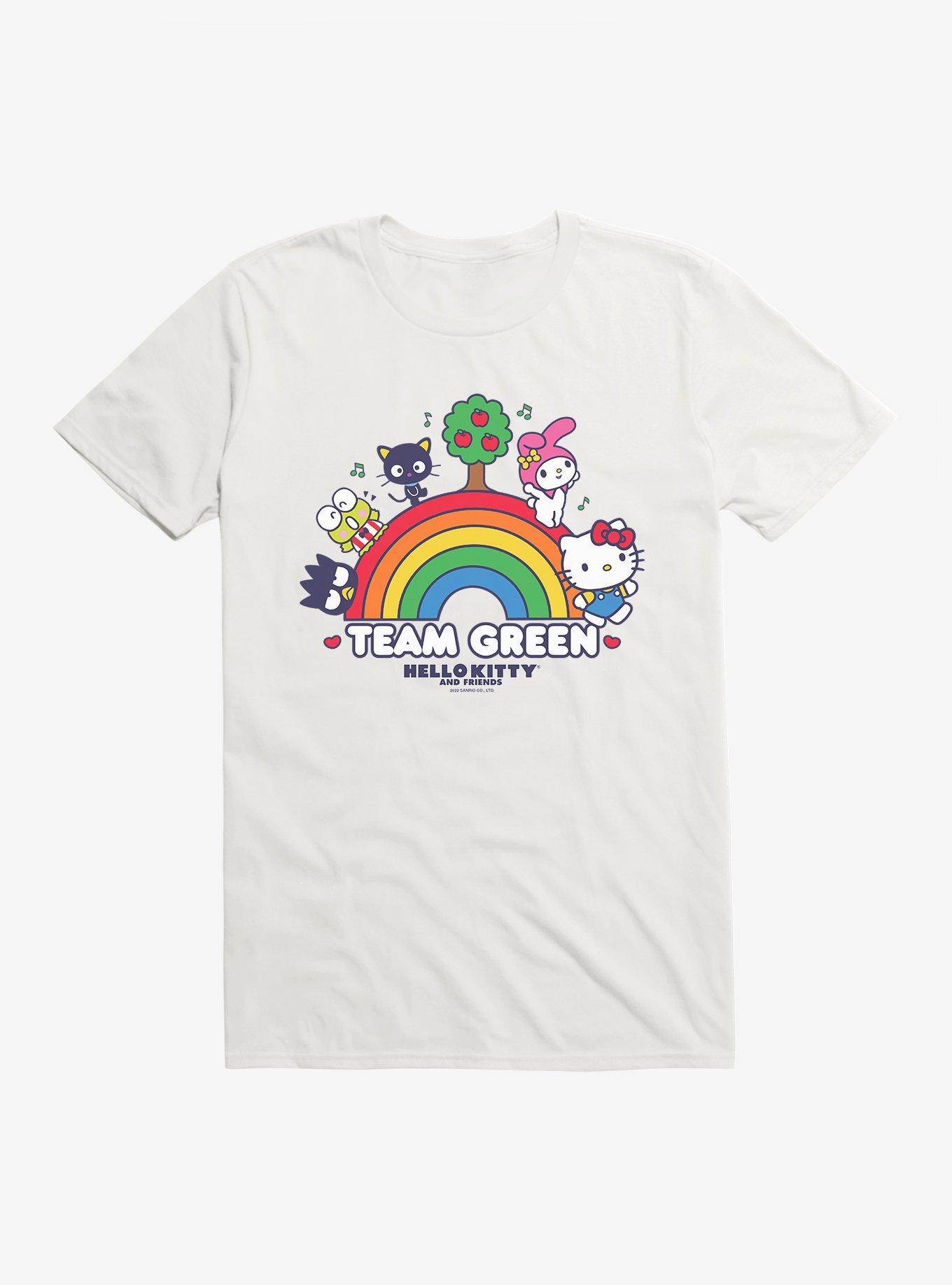 Hello Kitty & Friends Earth Day Team Green T-Shirt, WHITE, hi-res