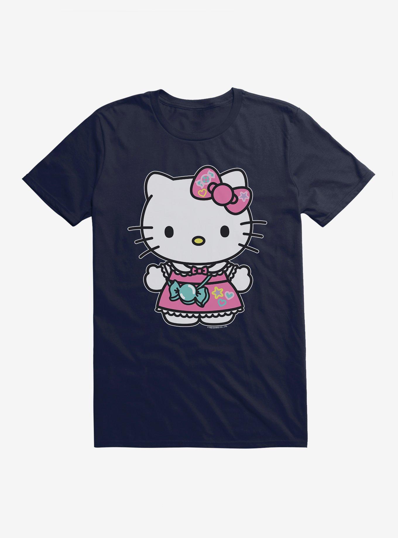Hello Kitty Sugar Rush Candy Purse T-Shirt, NAVY, hi-res