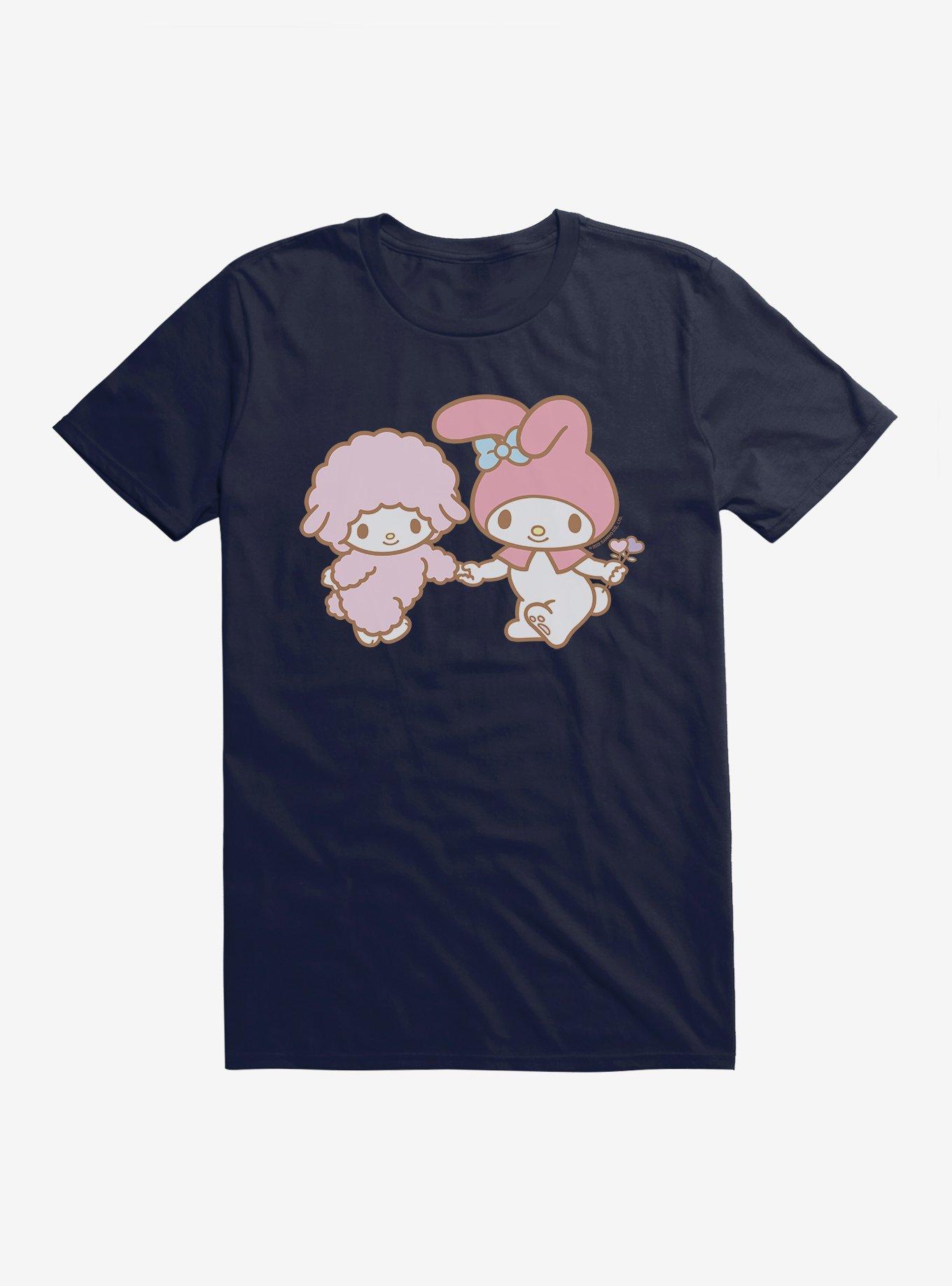 My Melody Skipping With My Sweet Piano T-Shirt, , hi-res