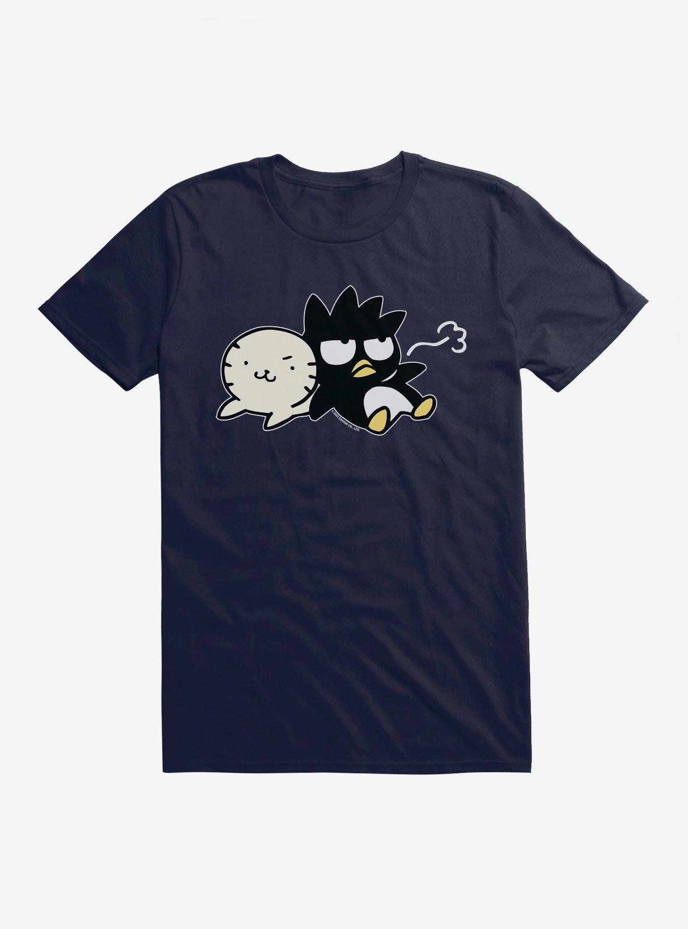 Badtz-Maru With Hana-Maru T-Shirt, NAVY, hi-res