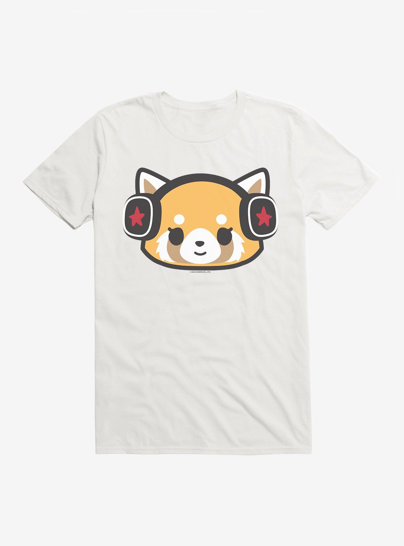 Aggretsuko Metal Headphones T-Shirt