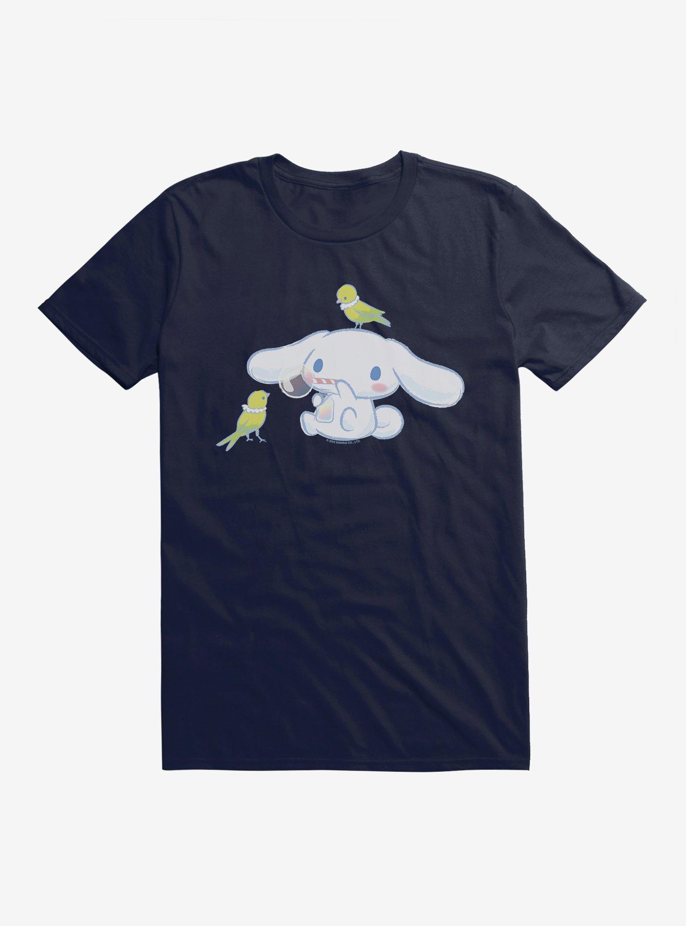 Cinnamoroll Bubbles And Birds T-Shirt