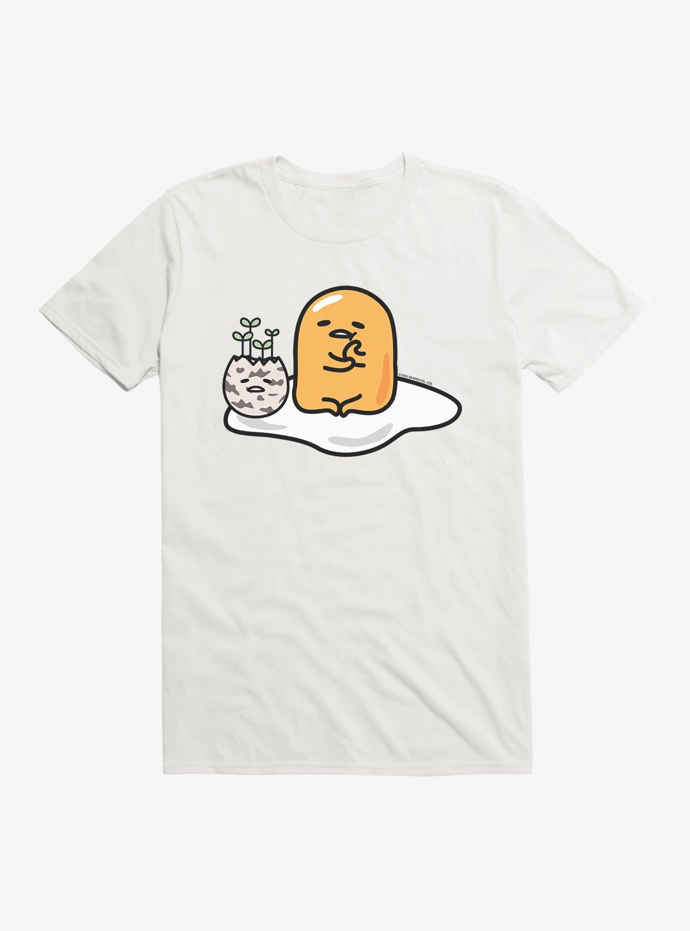Gudetama Planted T-Shirt, WHITE, hi-res