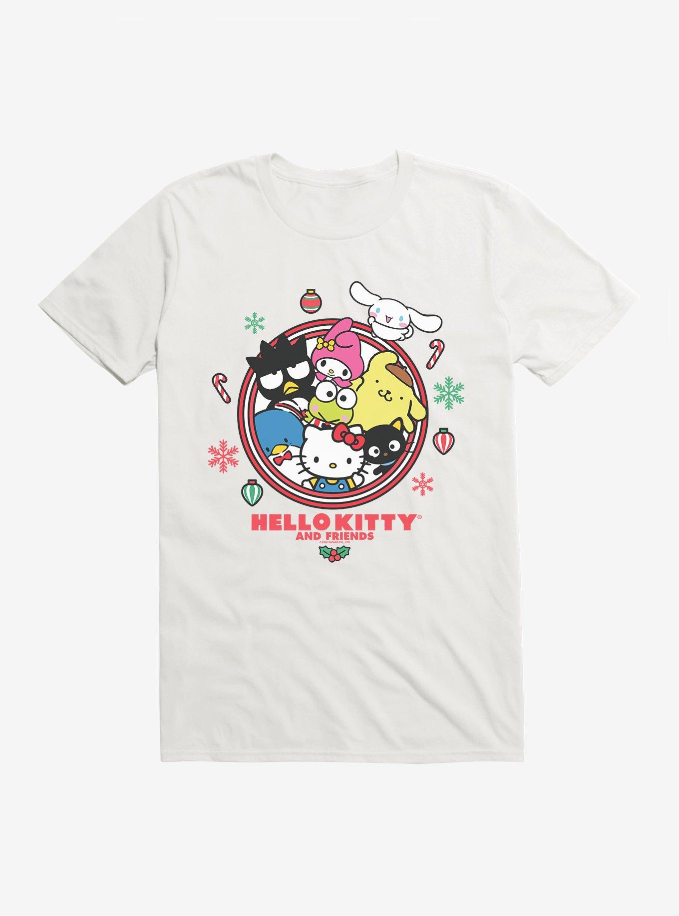 Hello Kitty And Friends Christmas Decorations T-Shirt