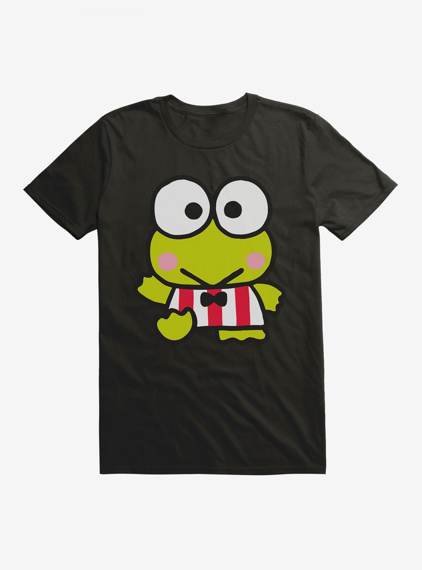 Keroppi Waving Stripes T-Shirt, , hi-res