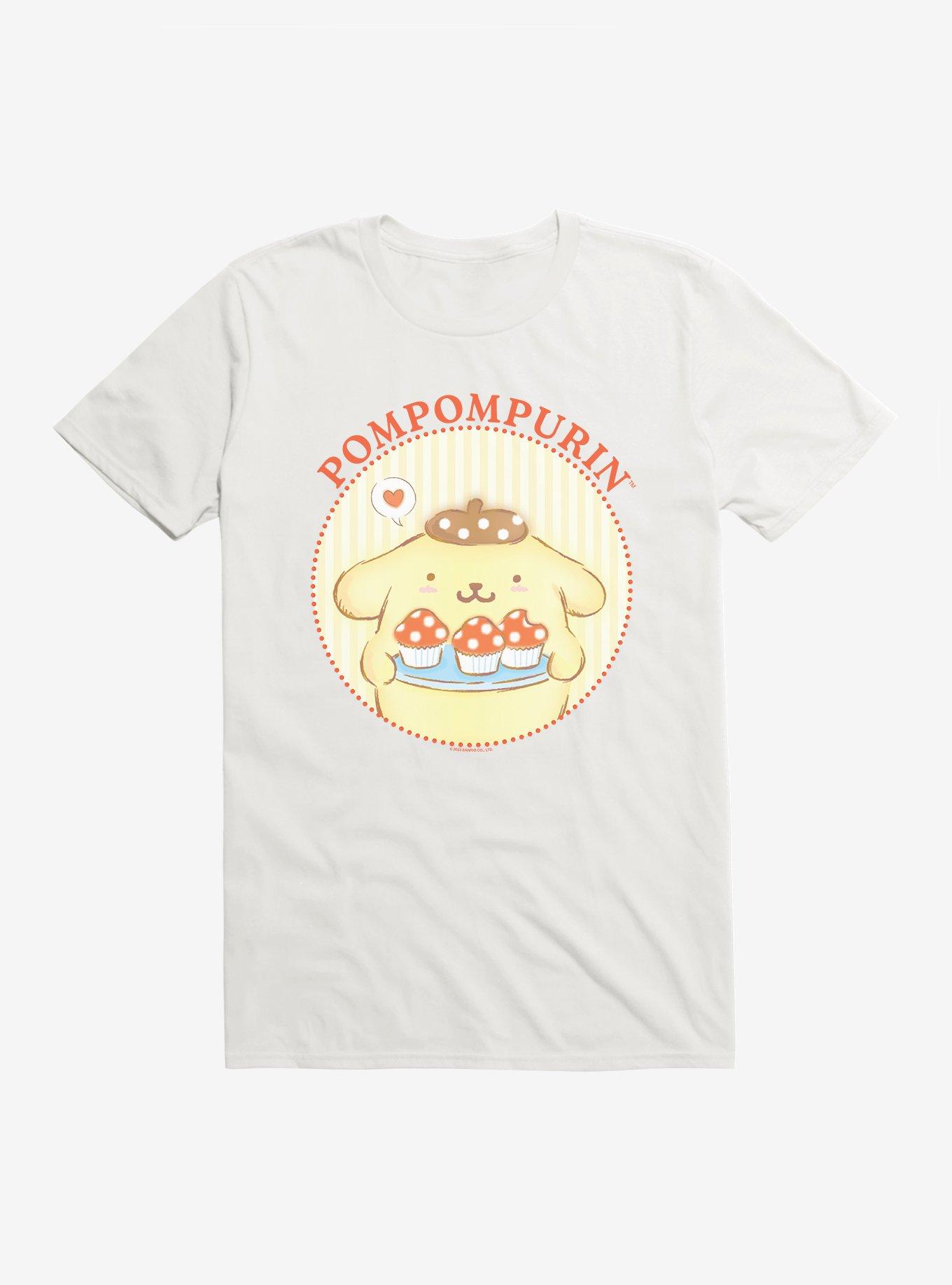 Hello Kitty And Friends Pompompurin Mushroom Cupcakes T-Shirt