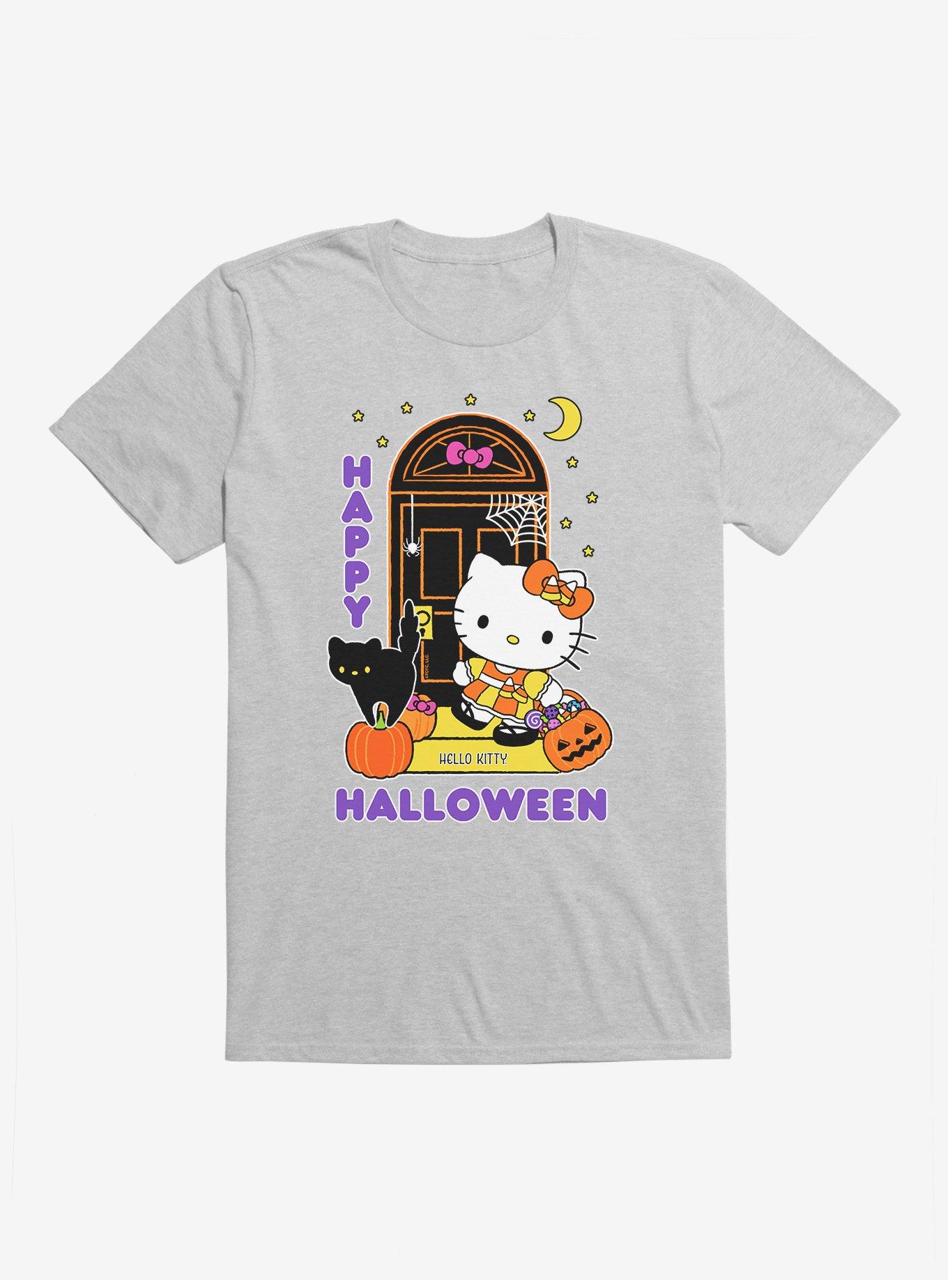 Hello Kitty Trick Or Treating T-Shirt, SPORT GRAY, hi-res