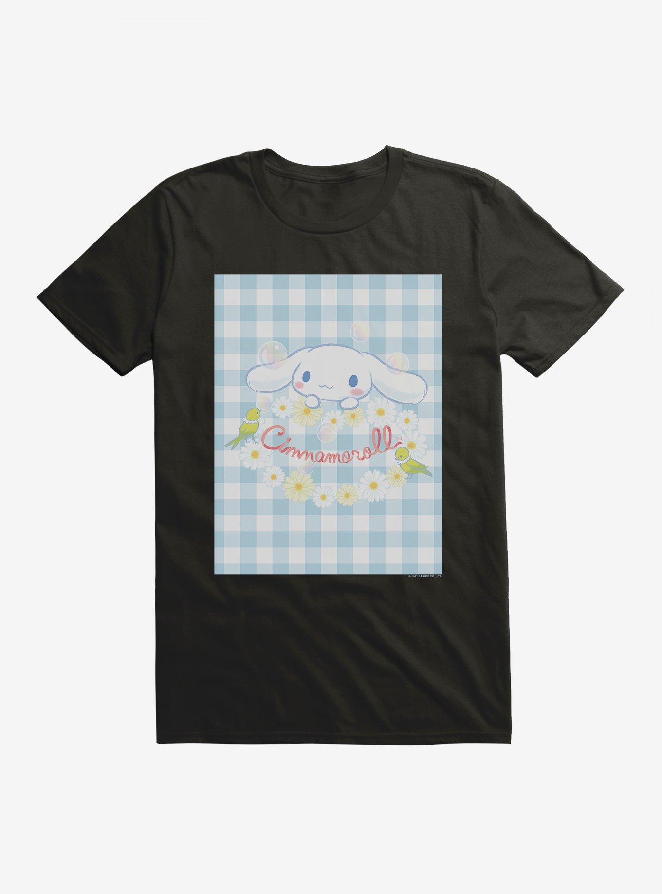 Cinnamoroll Daisies And Picnic T-Shirt, , hi-res