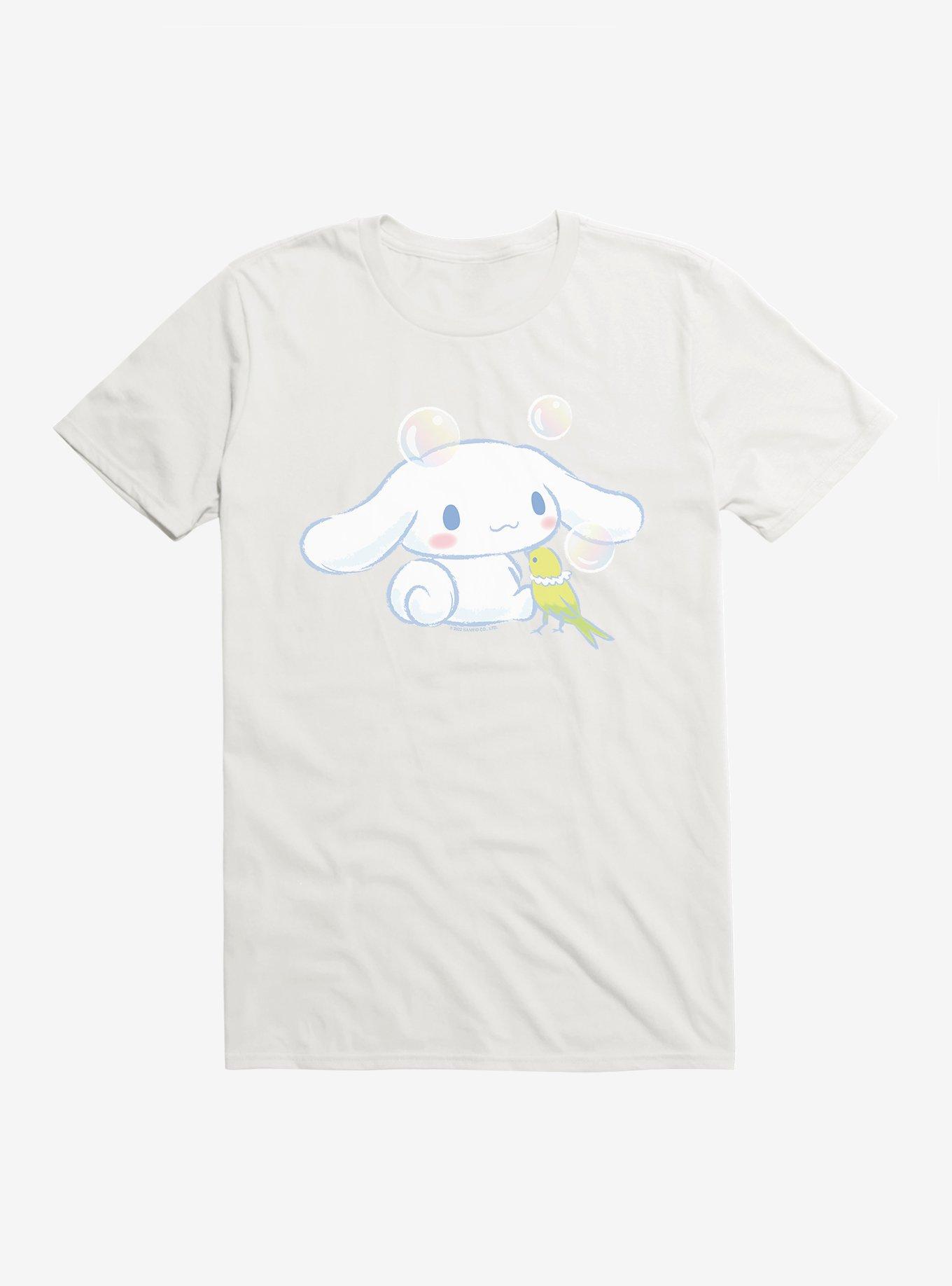 Cinnamoroll Outdoor Vibes T-Shirt, WHITE, hi-res