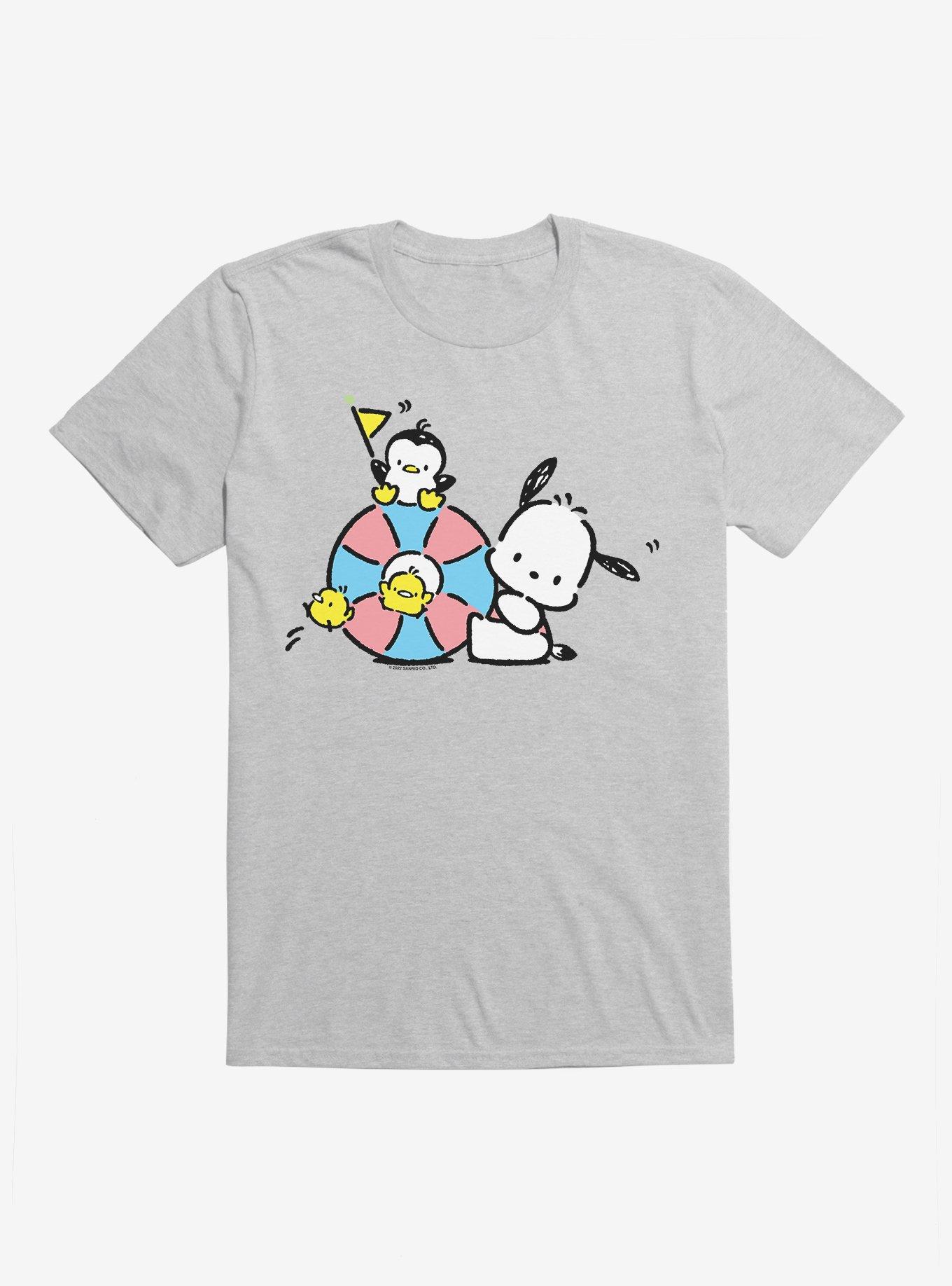 Pochacco Swimming Party T-Shirt, , hi-res