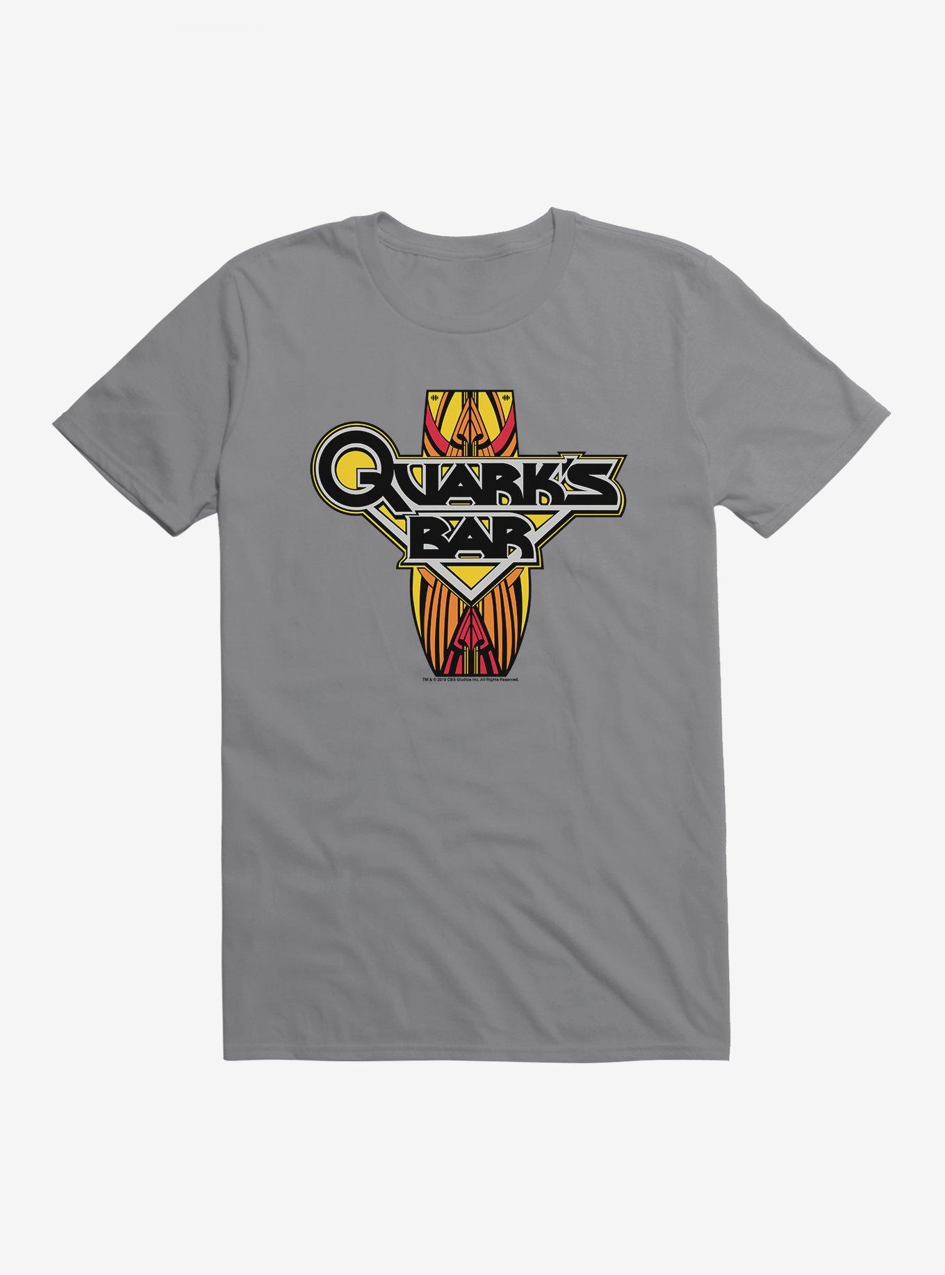 Star Trek Deep Space 9 Quarks Bar T-Shirt, STORM GREY, hi-res