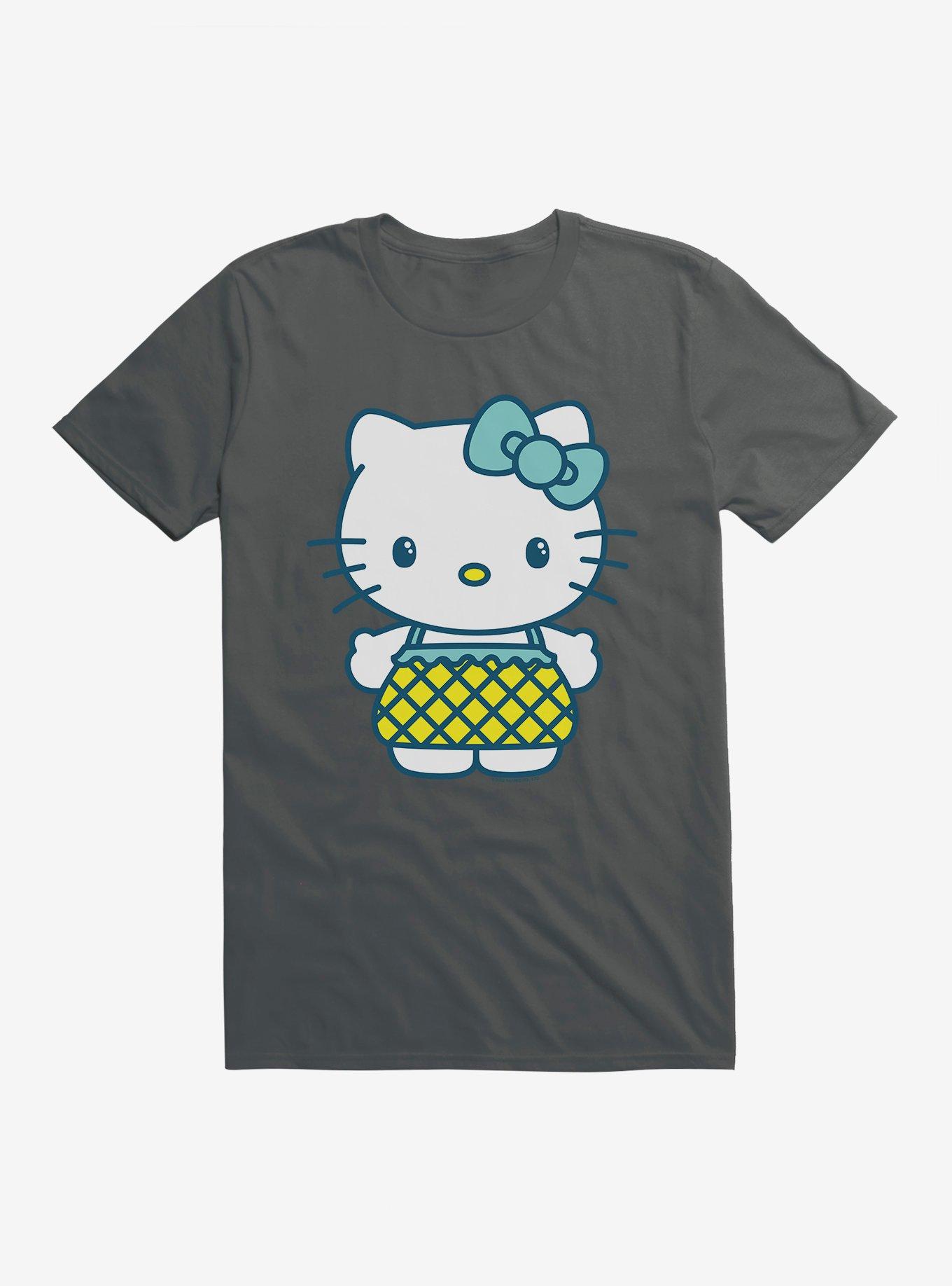 Hello Kitty Kawaii Vacation Pineapple Outfit T-Shirt