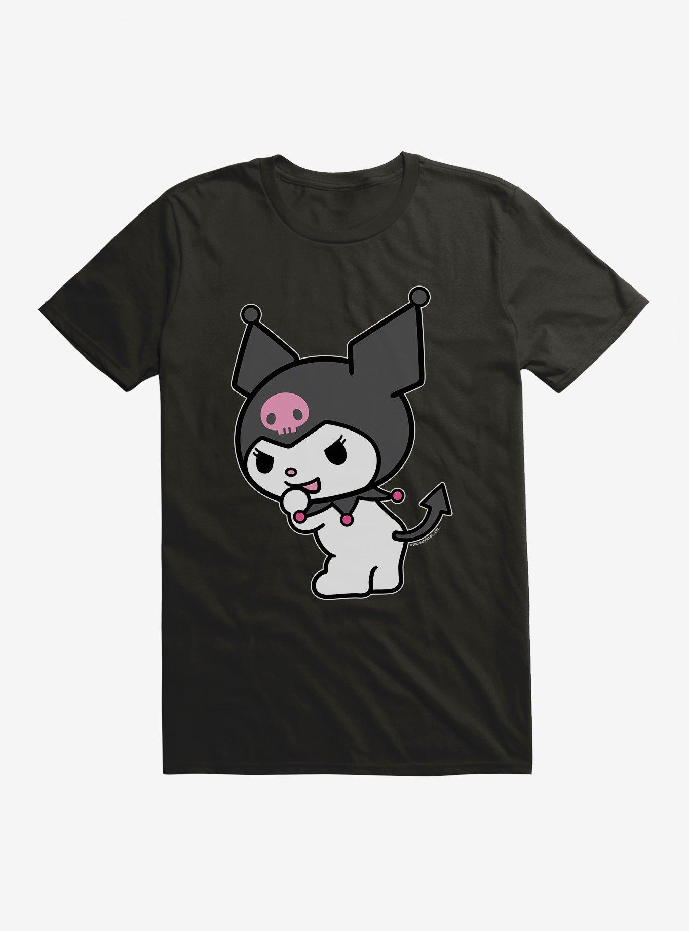 Kuromi Turning Giggle T-Shirt