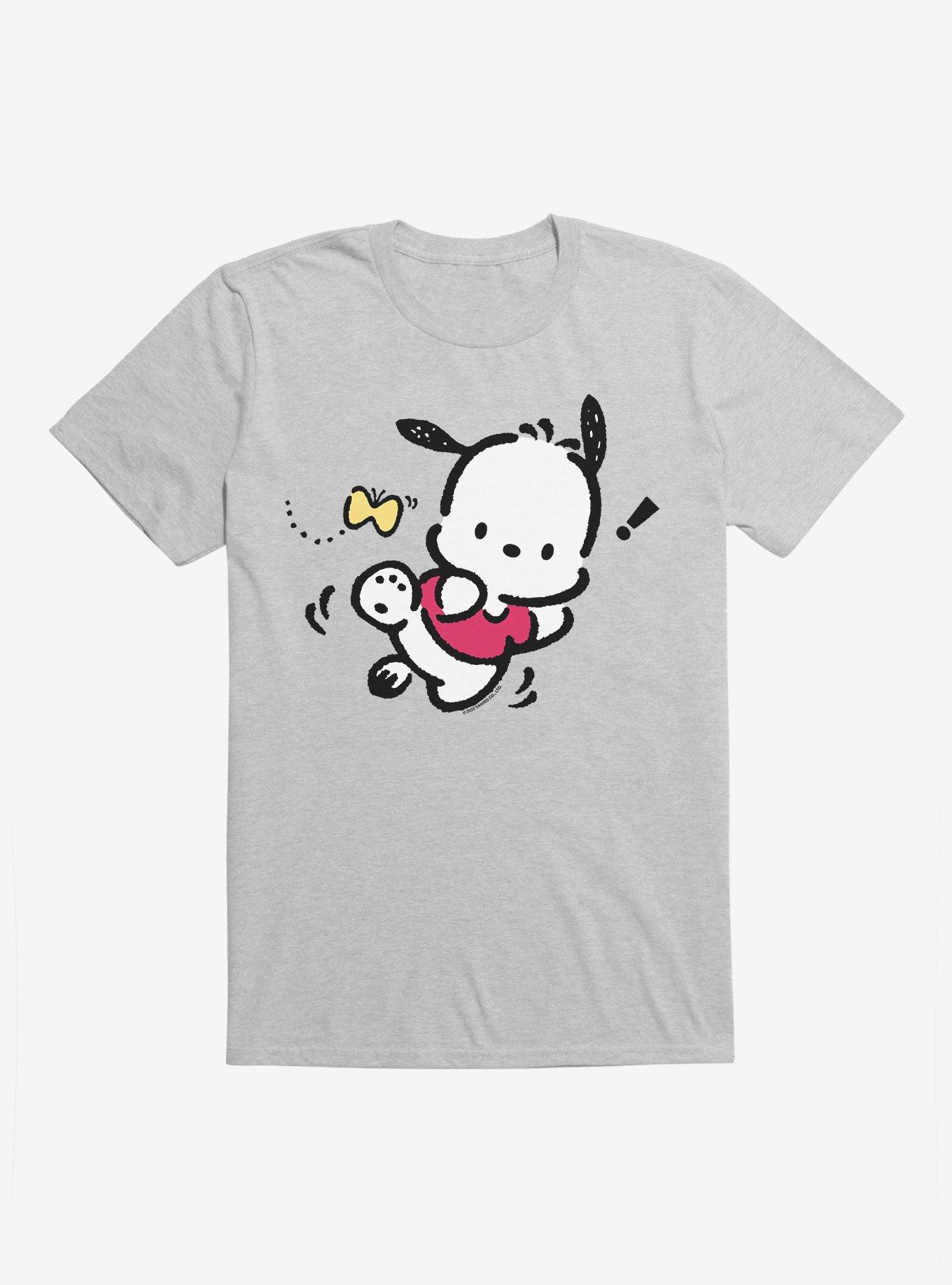 Pochacco Butterfly Chase T-Shirt, , hi-res