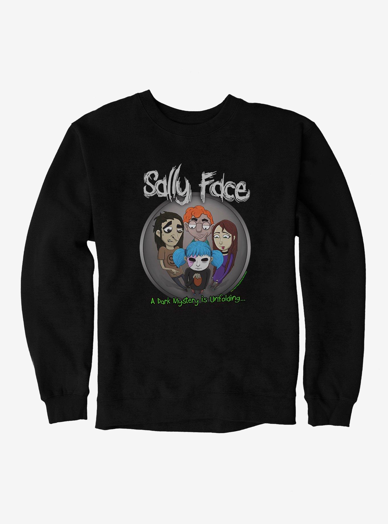 Sally Face A Dark Mystery Is Unfolding? Sweatshirt, , hi-res