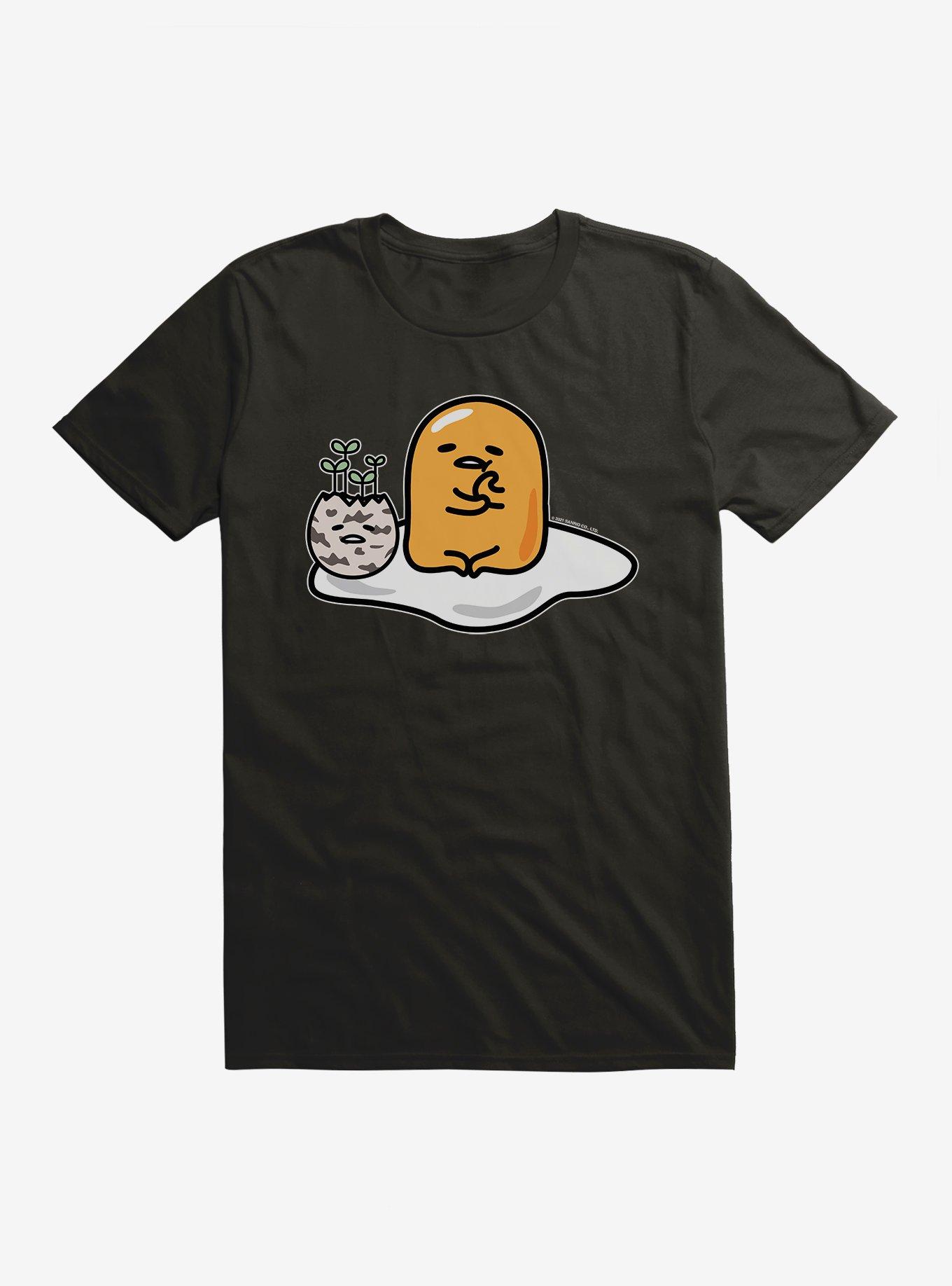 Gudetama Planted T-Shirt, BLACK, hi-res