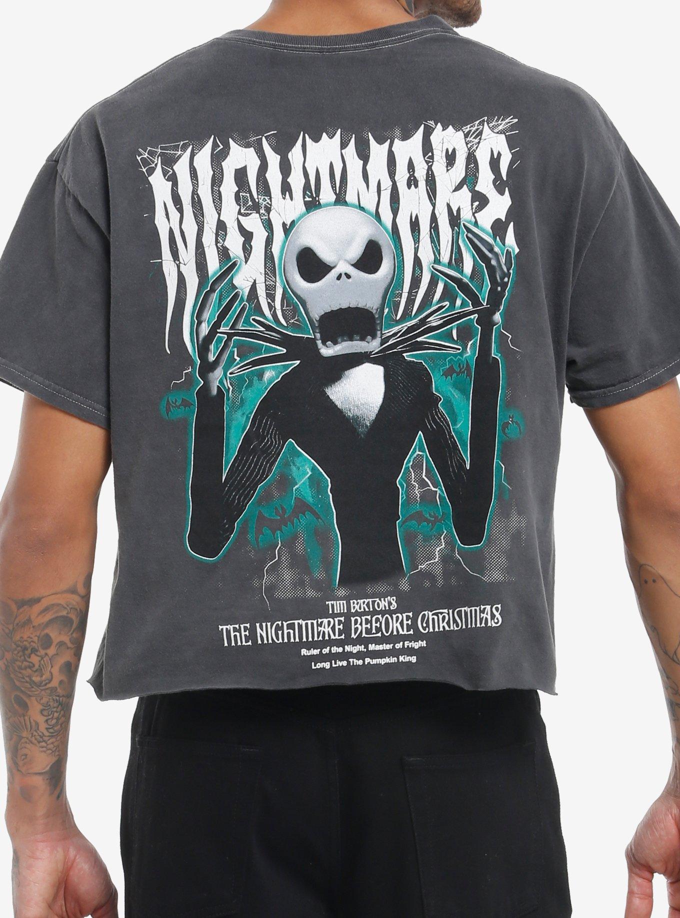 The Nightmare Before Christmas Jack Master Of Fright Crop T-Shirt, , hi-res