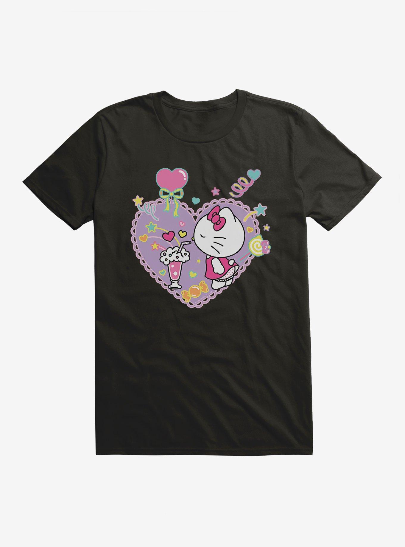 Hello Kitty Sugar Rush Sugar Shake T-Shirt, BLACK, hi-res