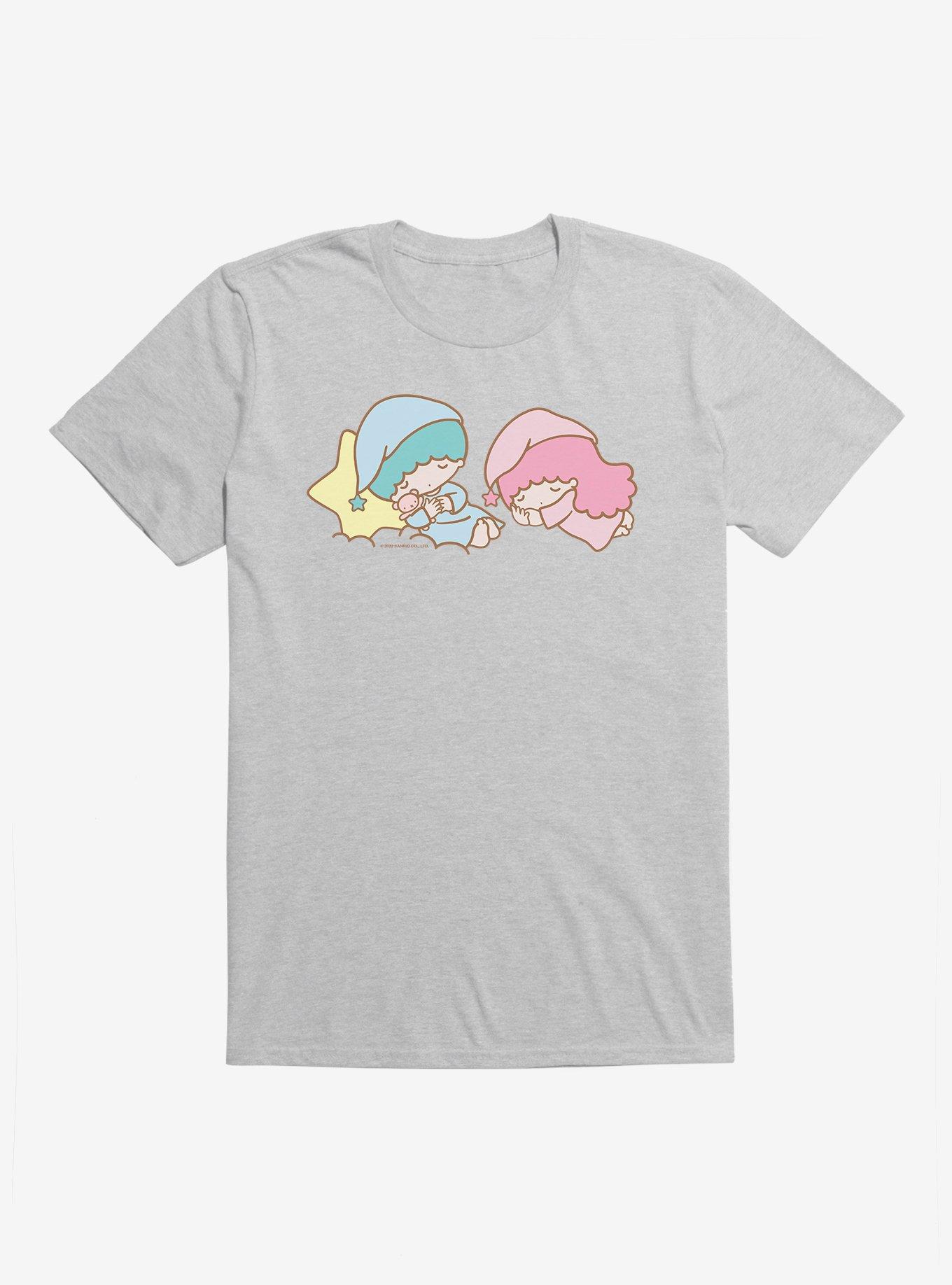 Little Twin Stars Bed Time T-Shirt, SPORT GRAY, hi-res