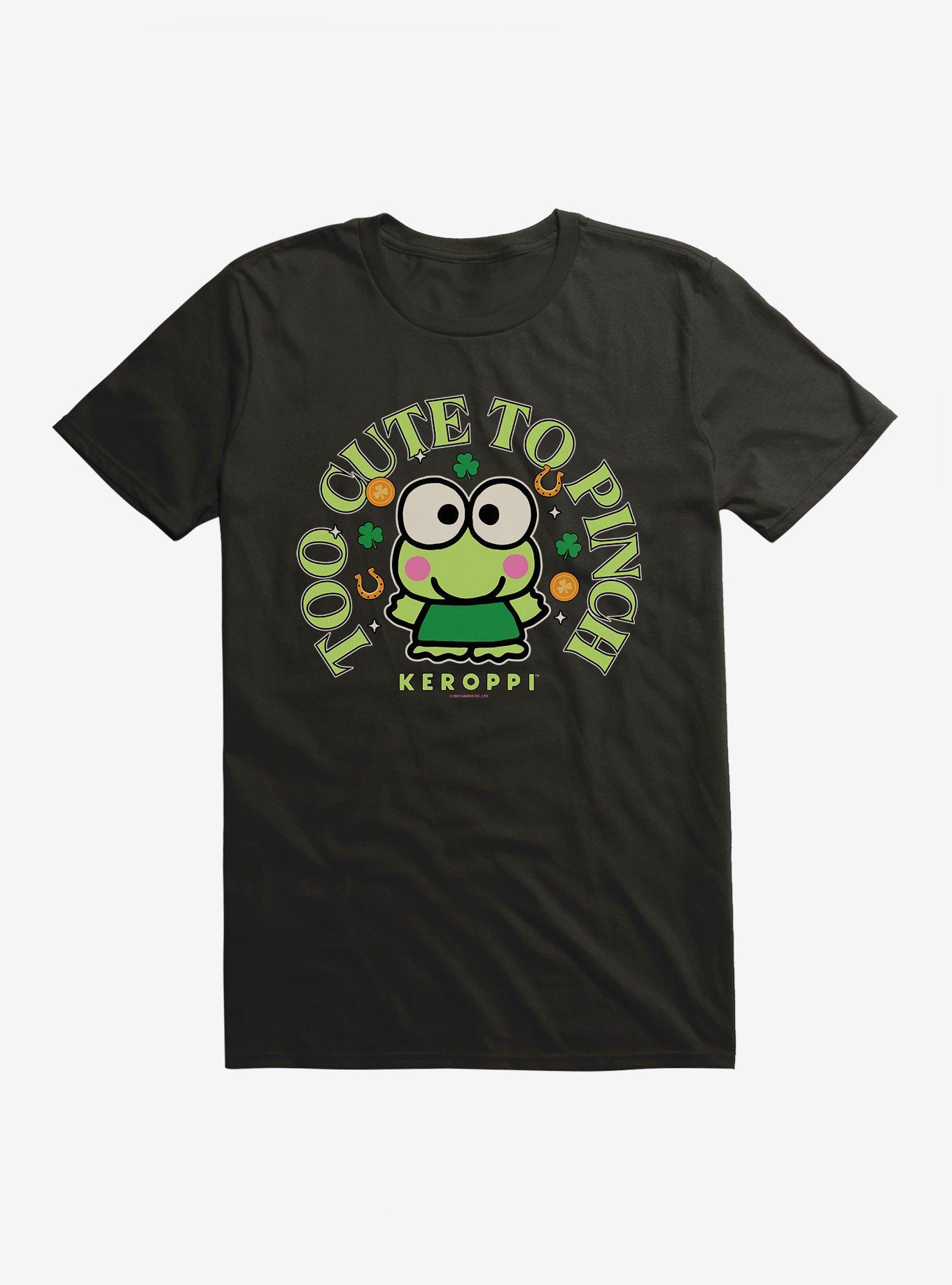 Keroppi Too Cute To Pinch T-Shirt, , hi-res