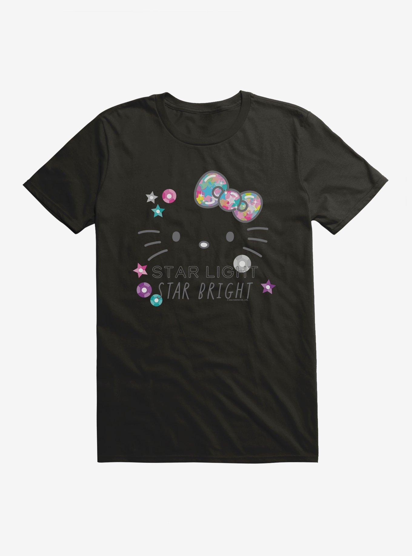 Hello Kitty Star Light Star Bright T-Shirt?, BLACK, hi-res