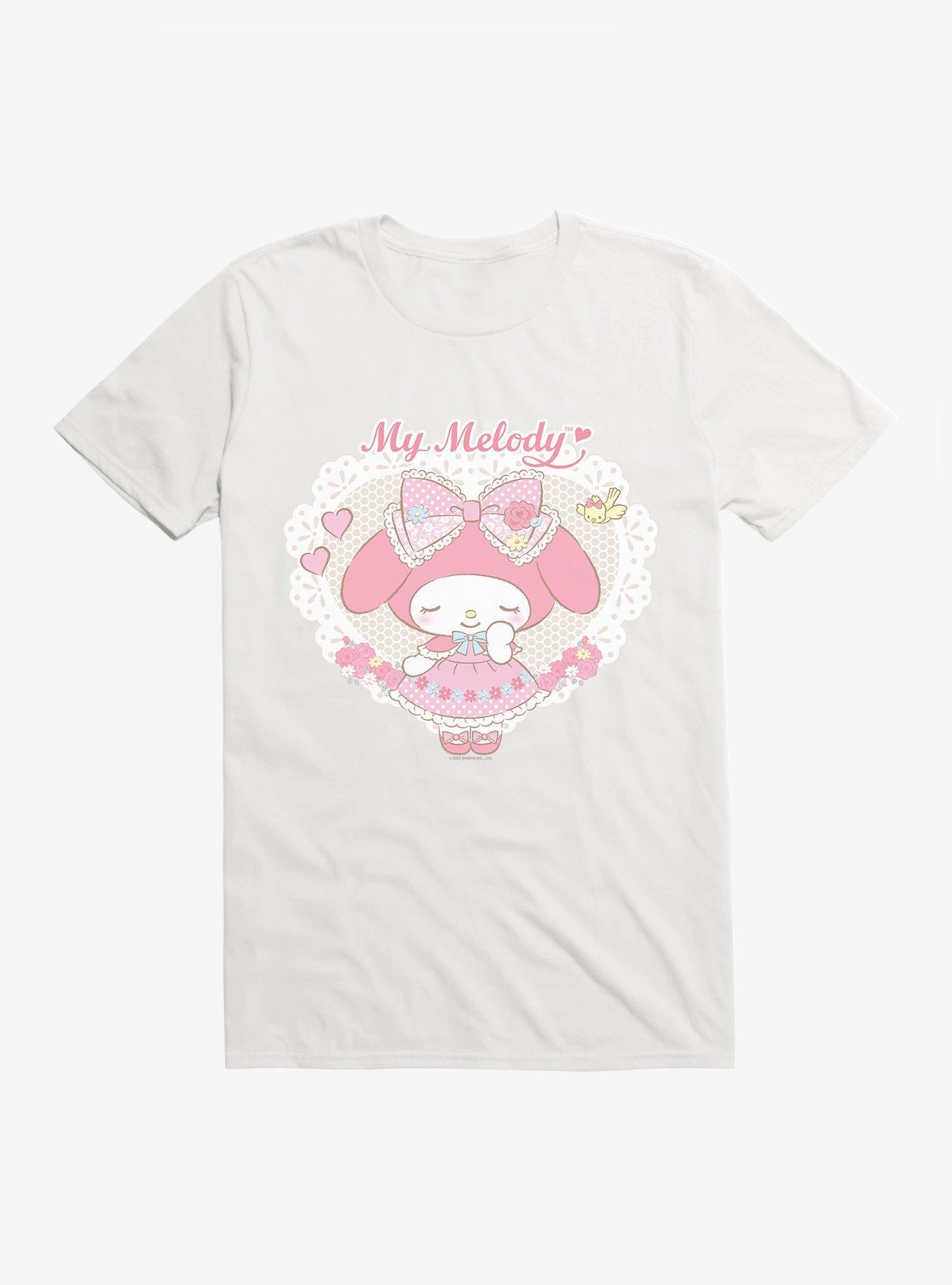 My Melody Framed Garden Portrait T-Shirt