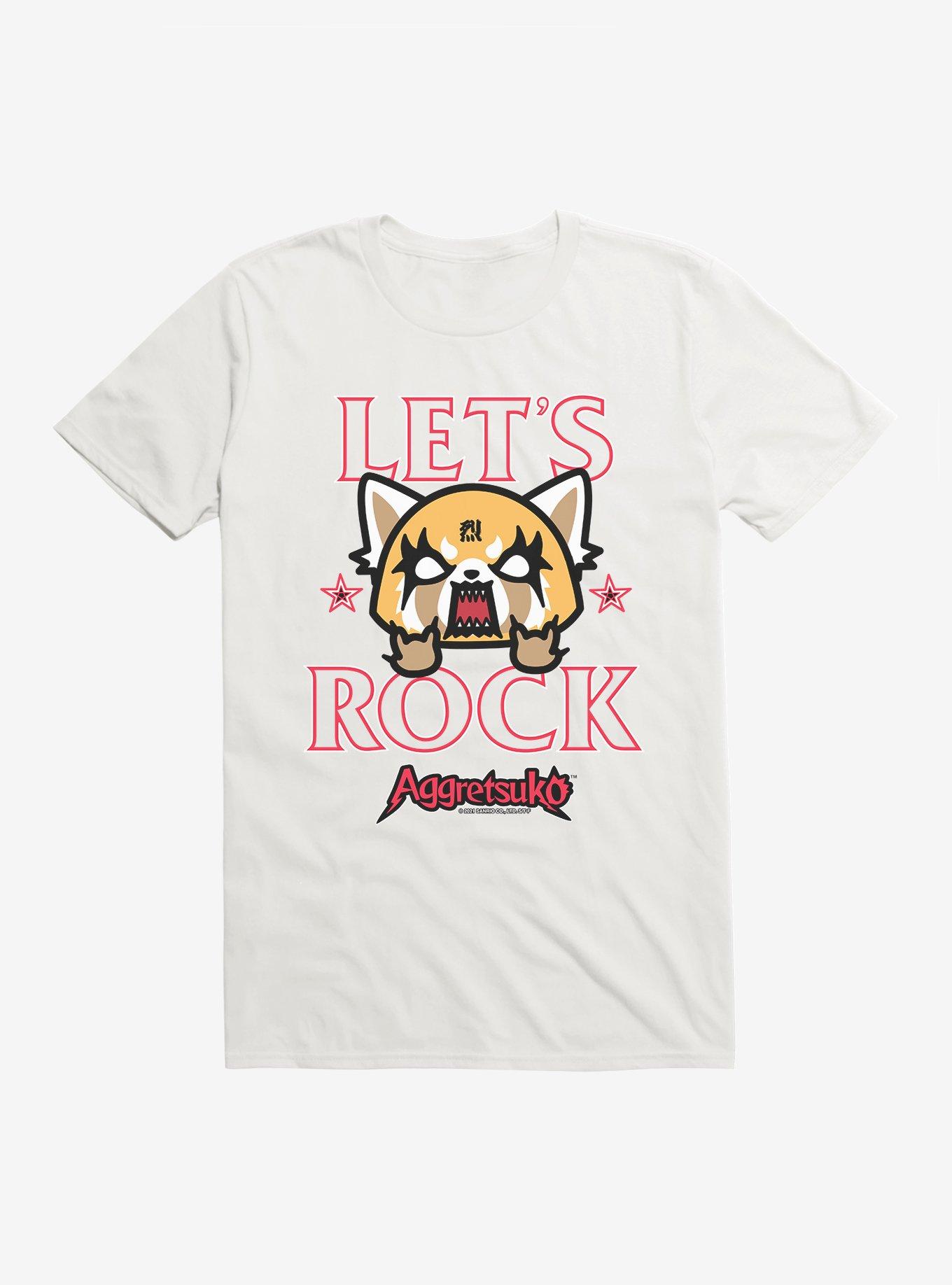 Aggretsuko Let's Rock T-Shirt