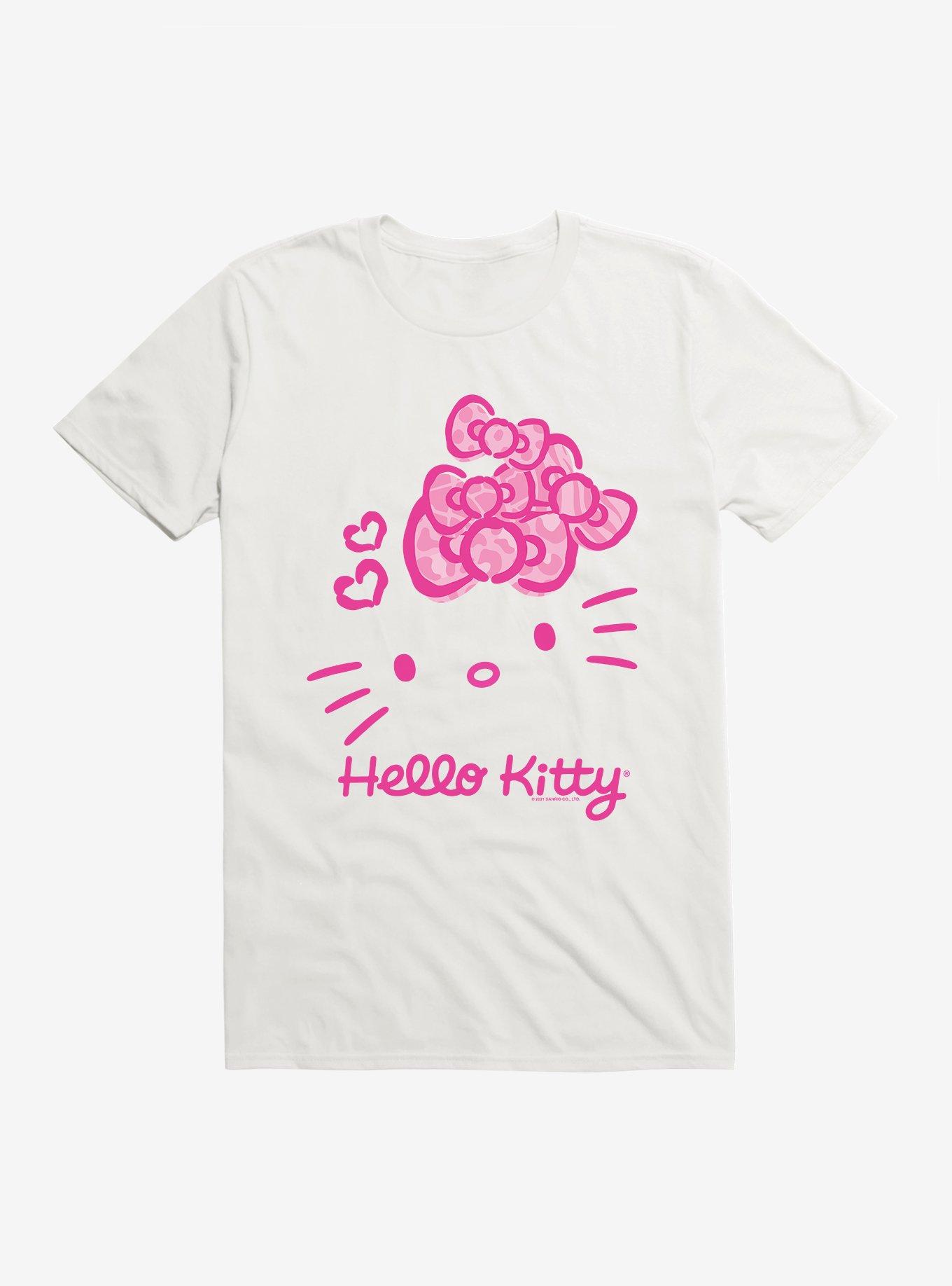 Hello Kitty Jungle Paradise Pink Logo T-Shirt