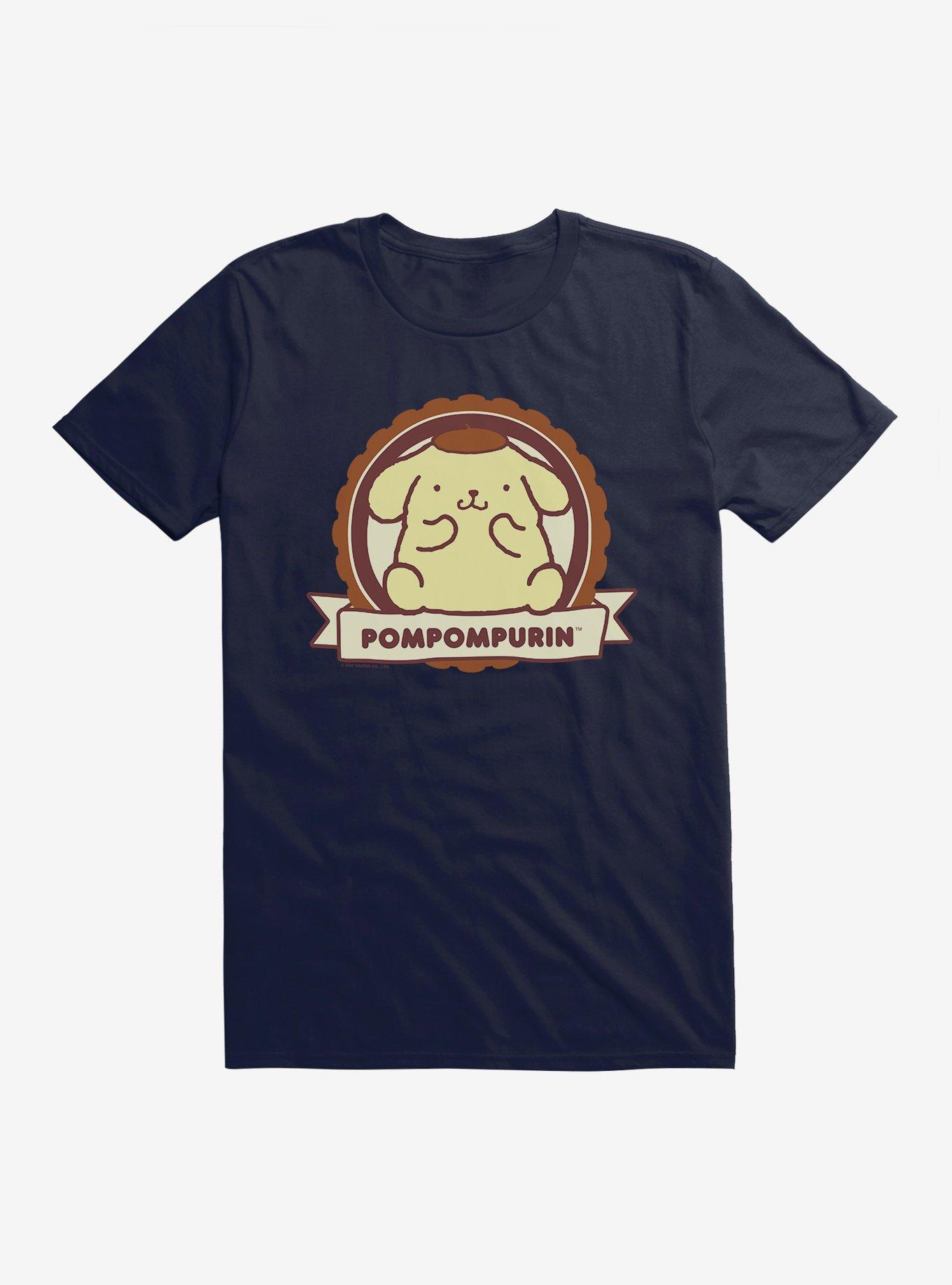 Pompompurin Badge T-Shirt, , hi-res