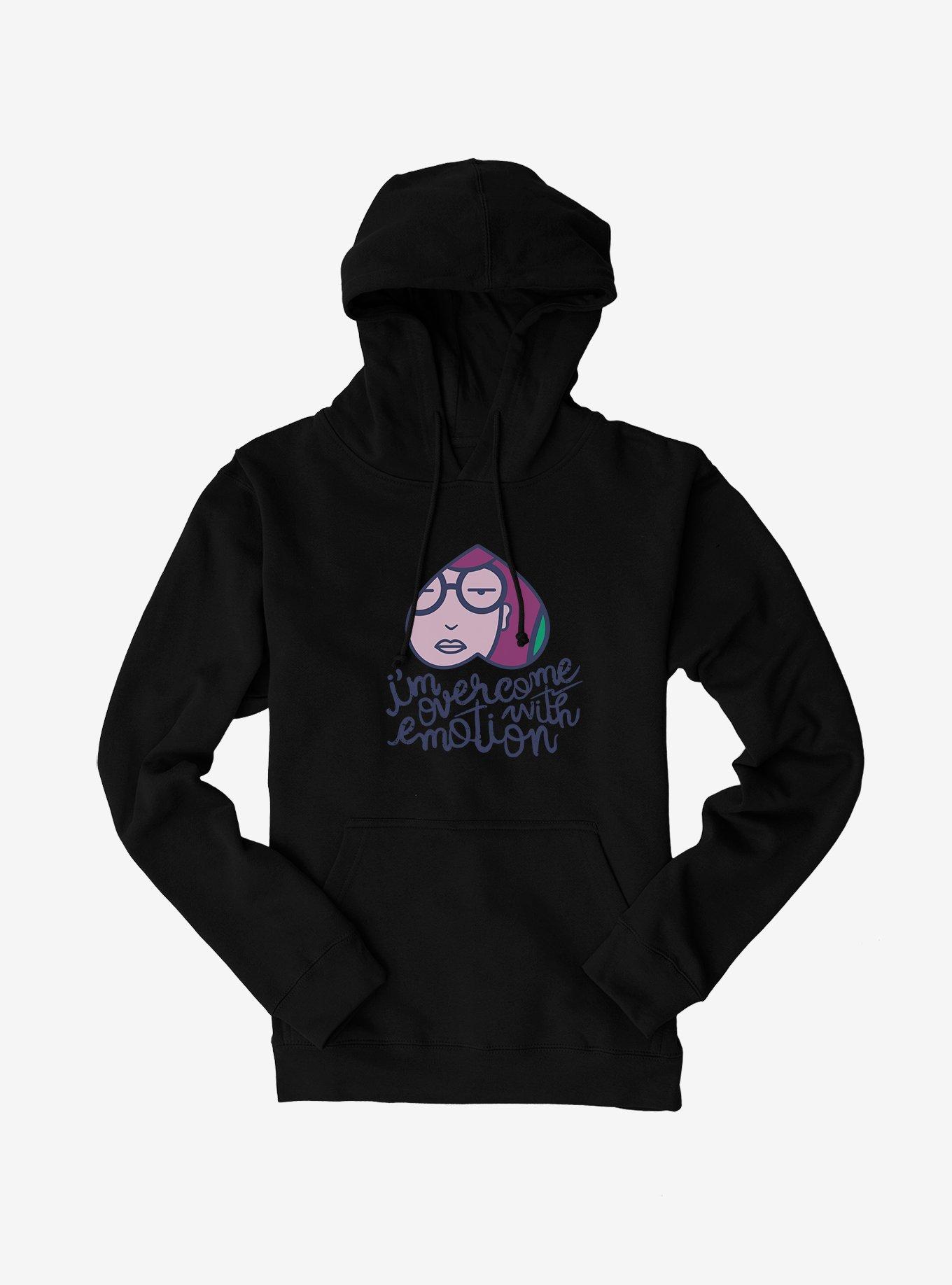 Daria Overcome with Emotion Heart Hoodie