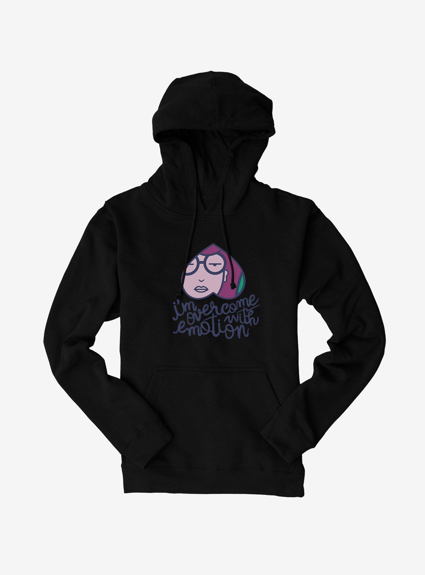 Daria Overcome with Emotion Heart Hoodie, , hi-res