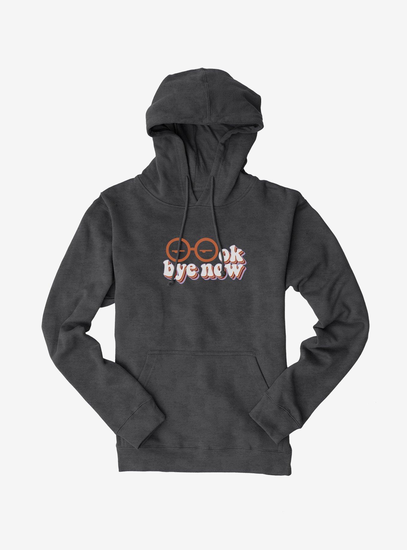 Daria Ok Bye Now Groovy Font Hoodie, , hi-res