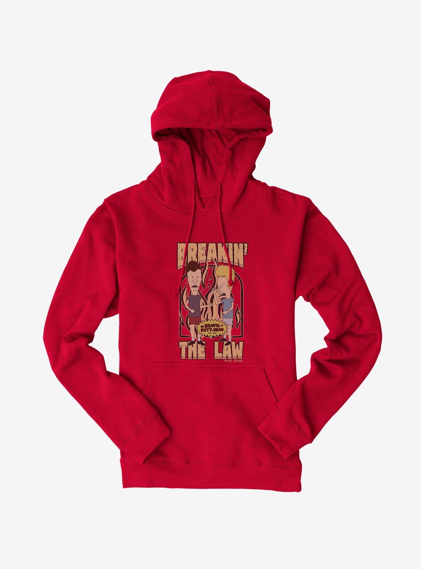 Beavis And Butthead Breakin The Law Hoodie