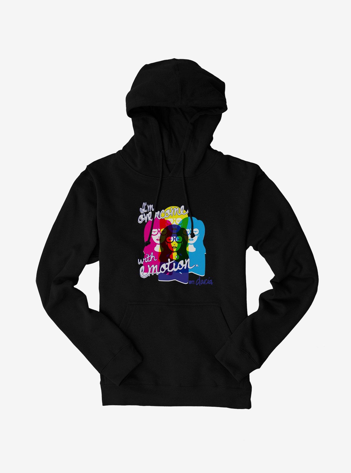 Daria Overcome With Emotion Hoodie, BLACK, hi-res