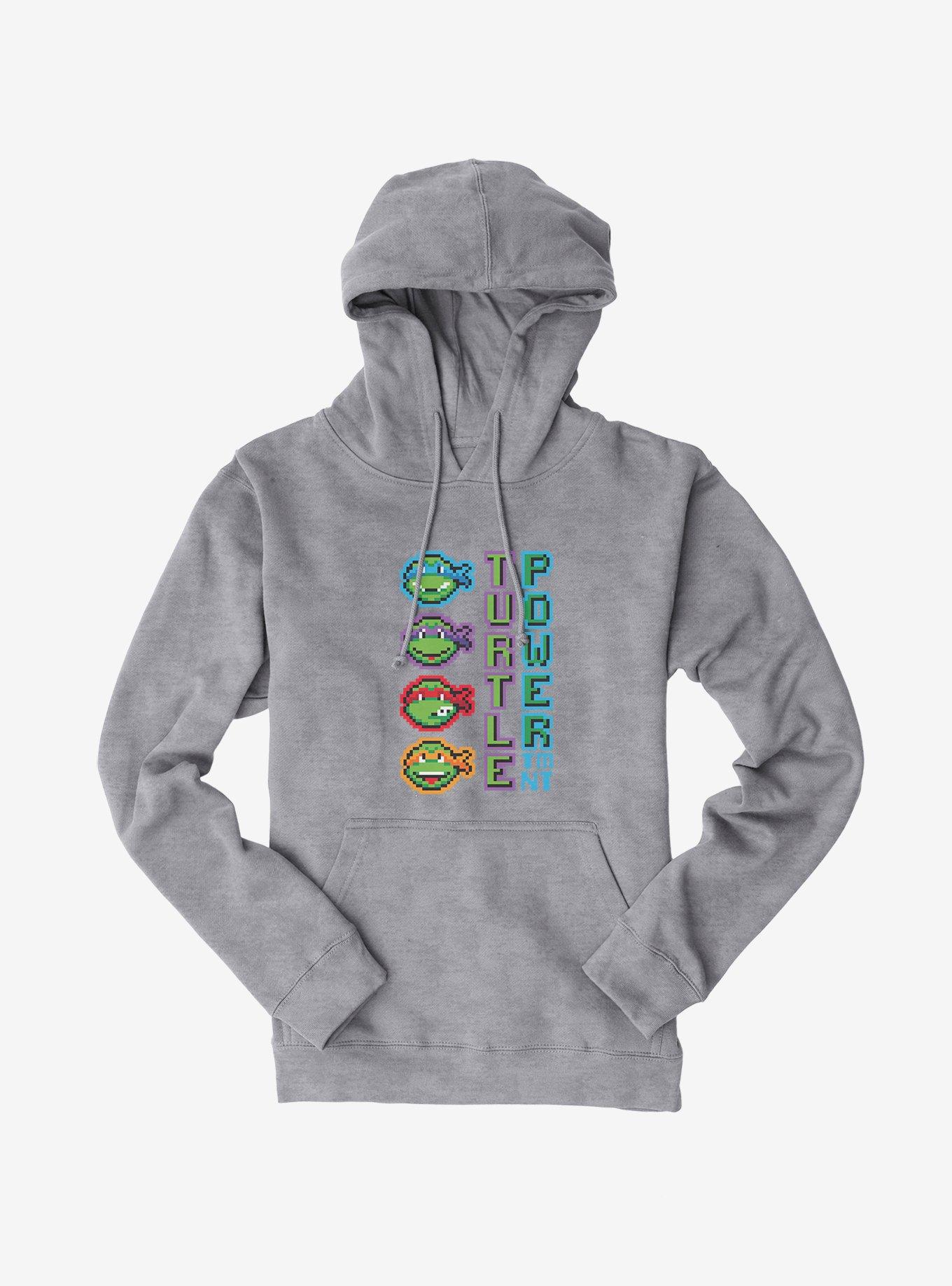 Teenage Mutant Ninja Turtles Pixelated Turtle Power Vertical Team Hoodie