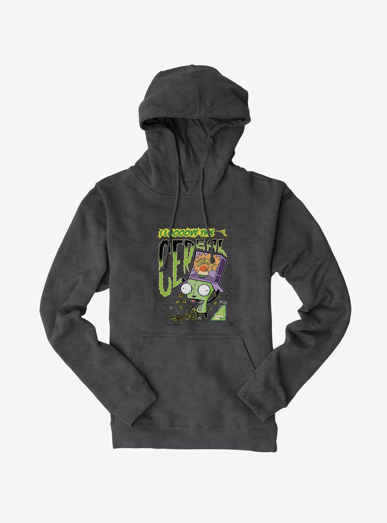 Invader Zim I Love This Cereal Hoodie