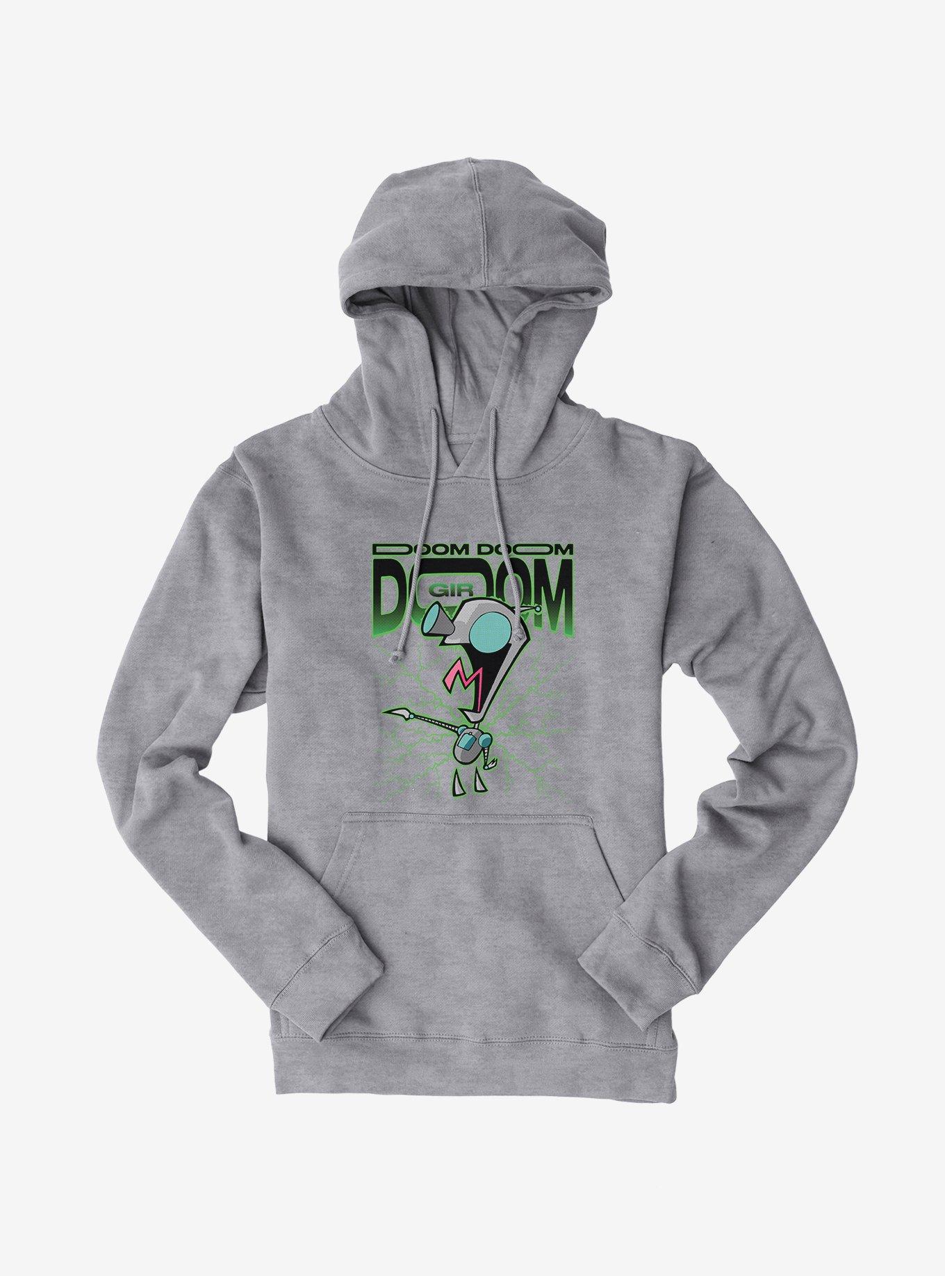 Invader Zim Unique Gir Hoodie, SPORT GRAY, hi-res