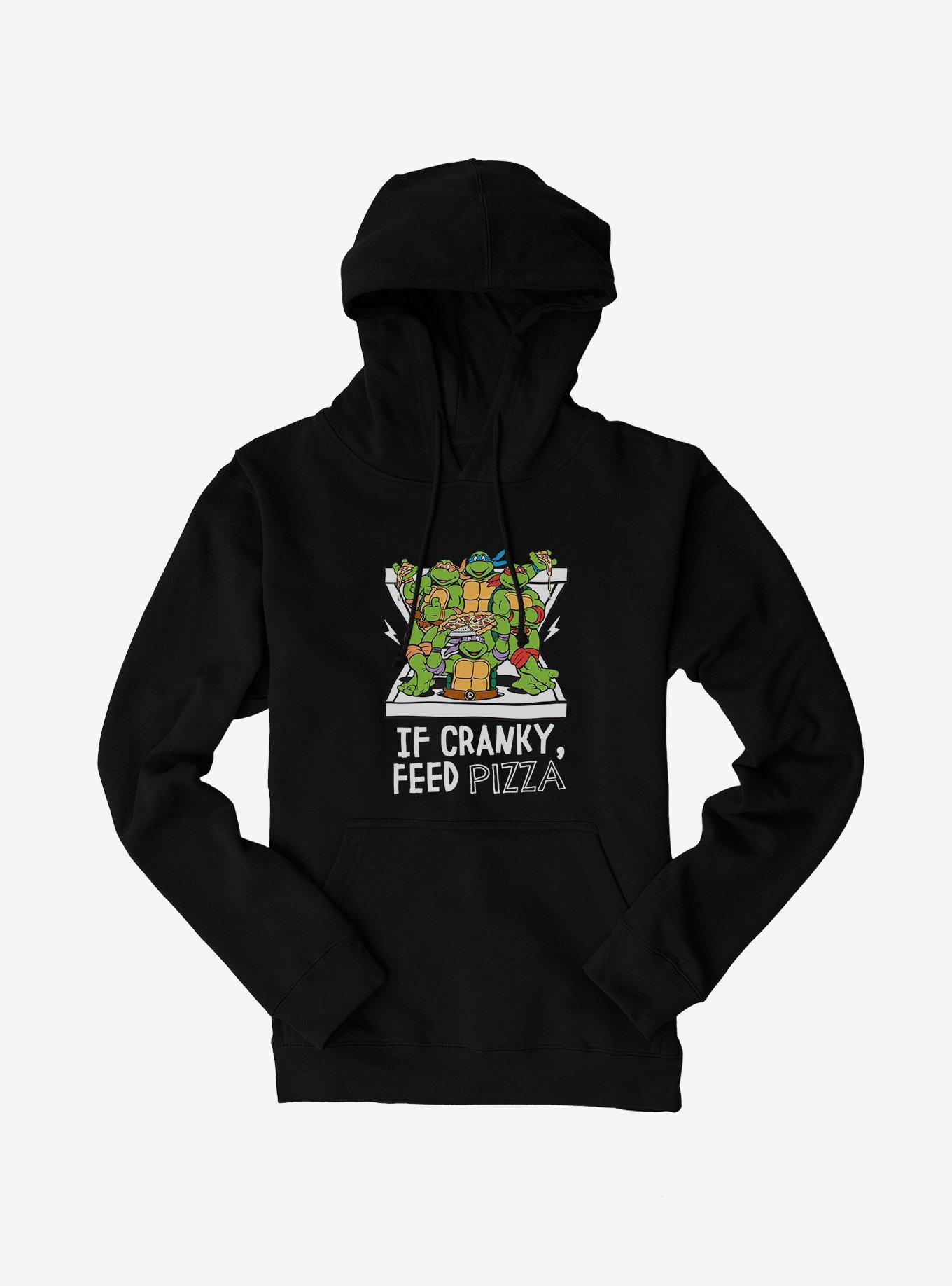 Teenage Mutant Ninja Turtles Pizza Solution Men's Hoodie, BLACK, hi-res