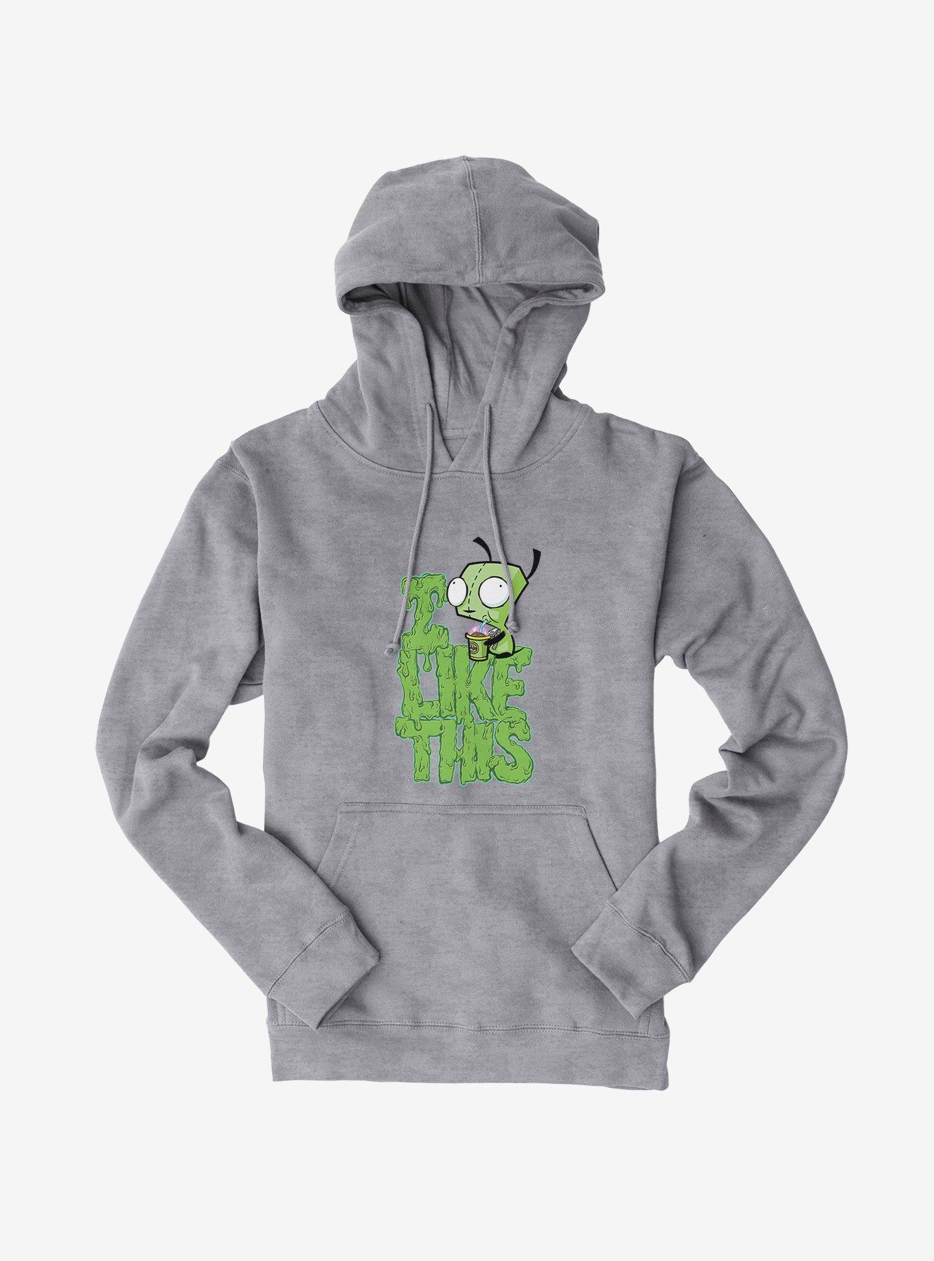 Invader Zim I Like This Hoodie, SPORT GRAY, hi-res