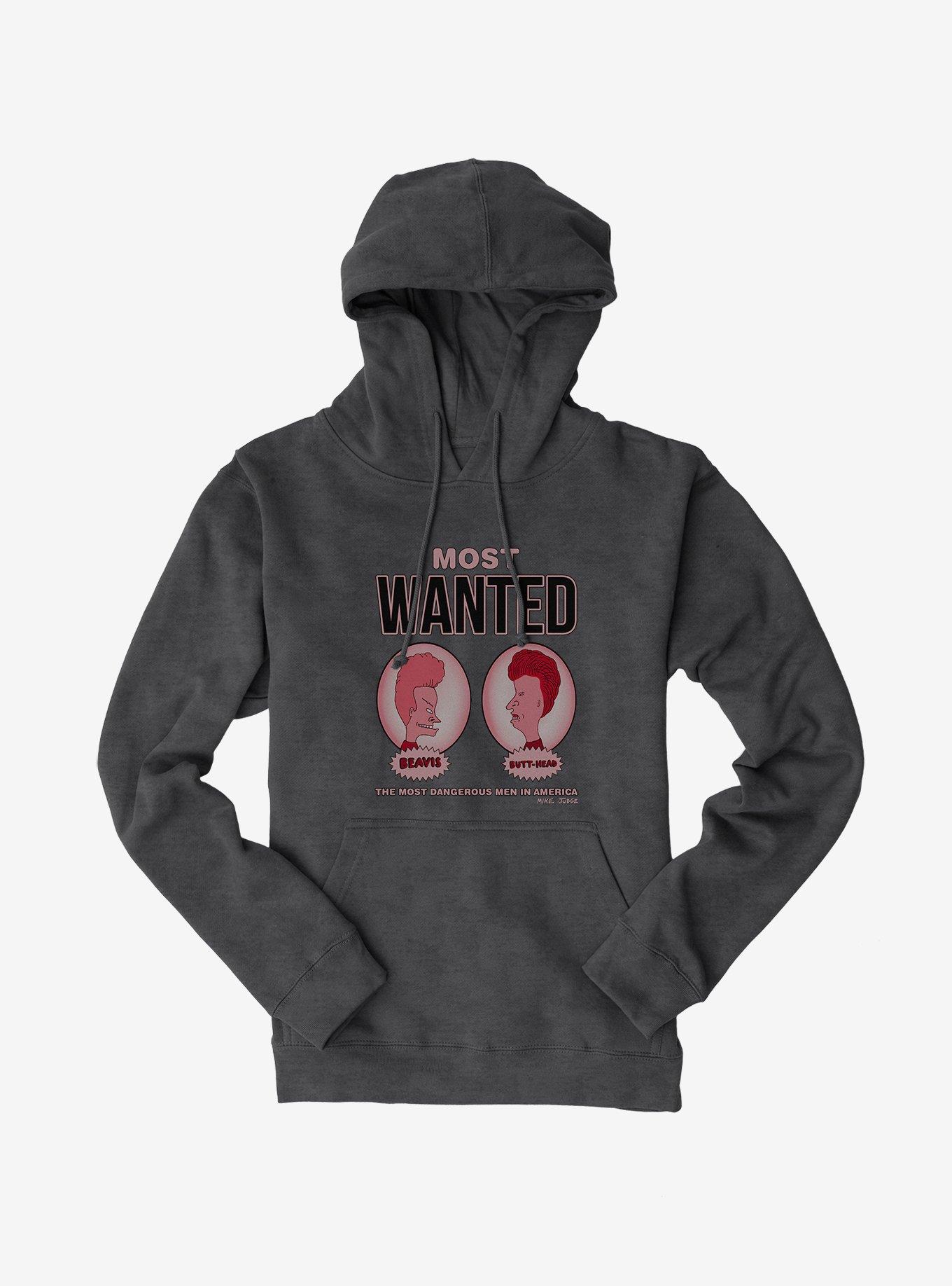 Beavis And Butthead Most Wanted Hoodie, , hi-res